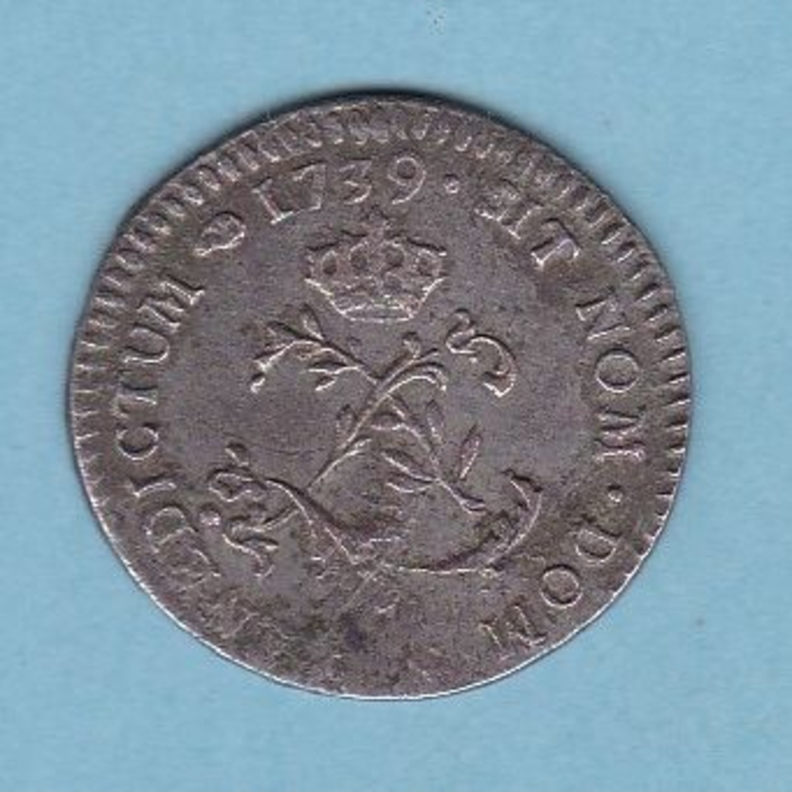 LOUIS XV DOUBLE SOL ( 2 Sous ) De 1739   Billon  REFMS 60317 - 1715-1774 Louis XV Le Bien-Aimé