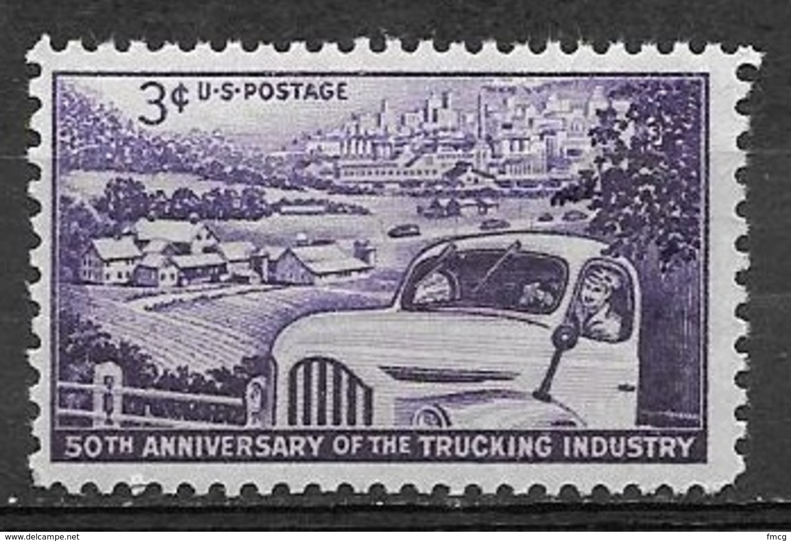 1953 3 Cents Trucking, Mint Never Hinged - Neufs