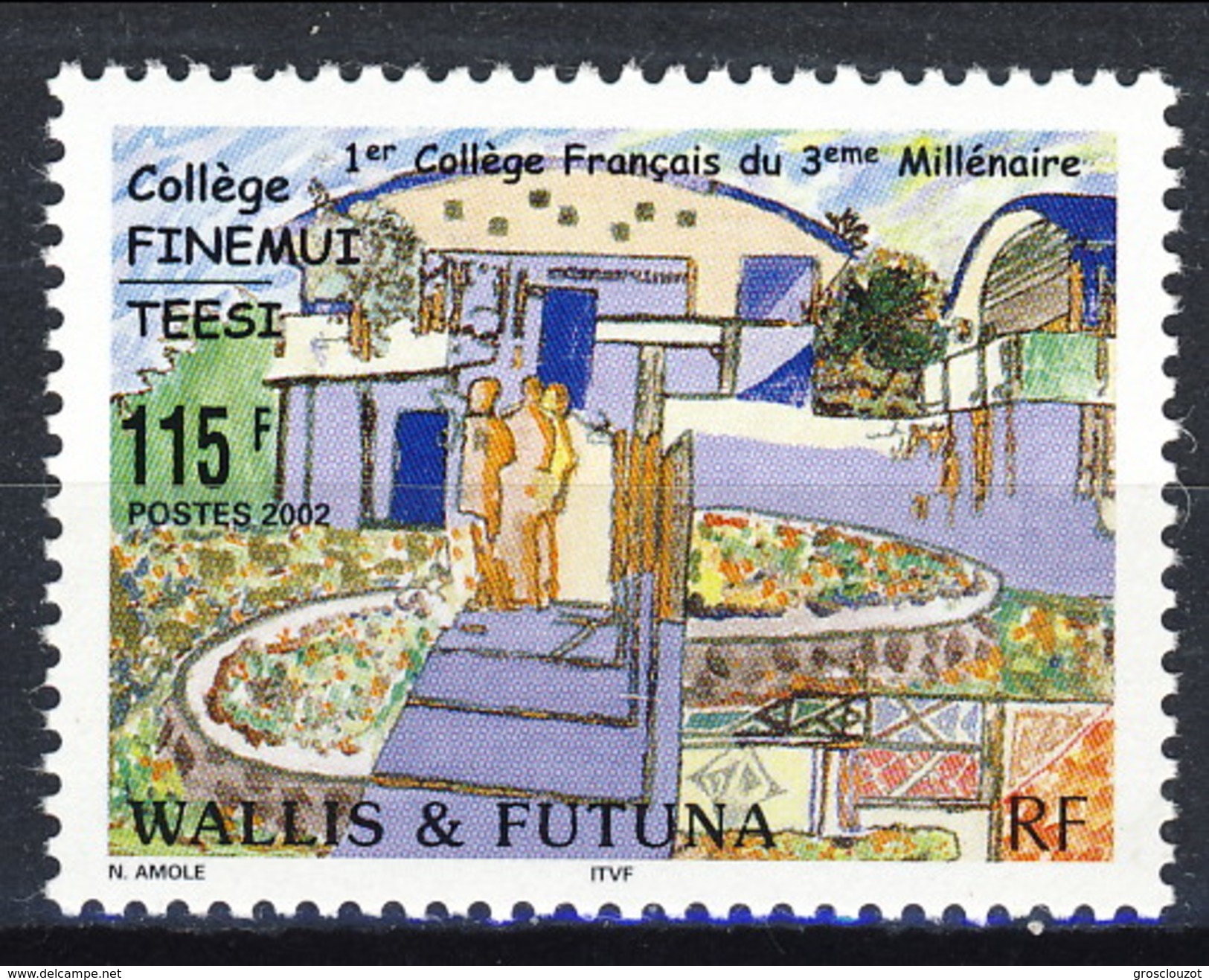 WF 2002 N. 565 Collegio Finemu MNH Cat. &euro; 2.90 - Unused Stamps