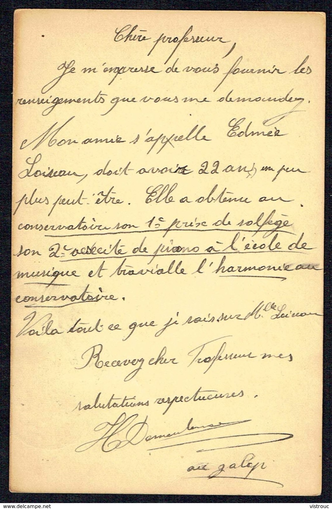 EP N° 56  -  Circulé - Circulated - Gelaufen - Obl. " OUGREE 28 X 1921. - Cartoline 1909-1934