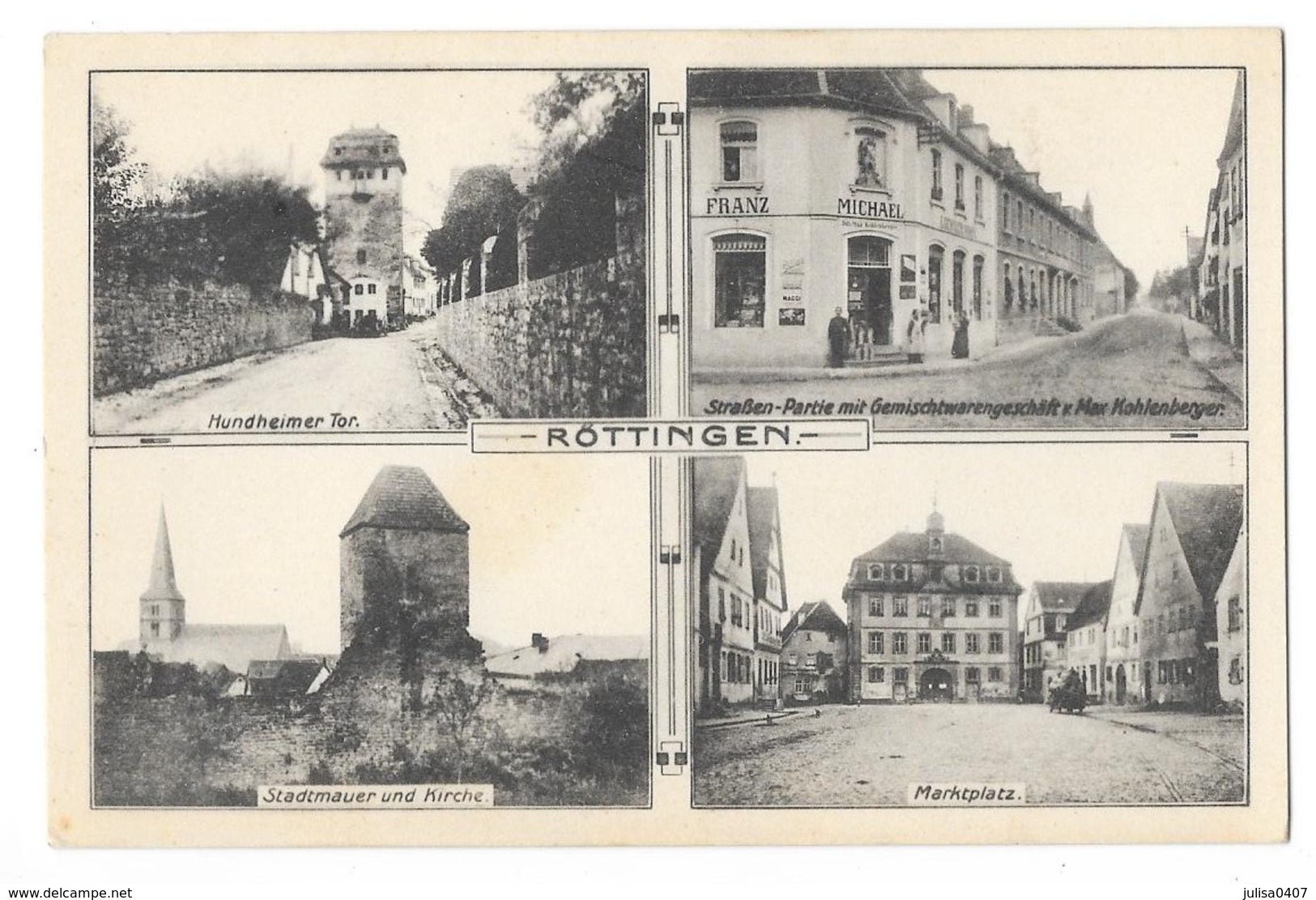 ROTTINGEN (Allemagne) Carte à 4 Vues - Other & Unclassified