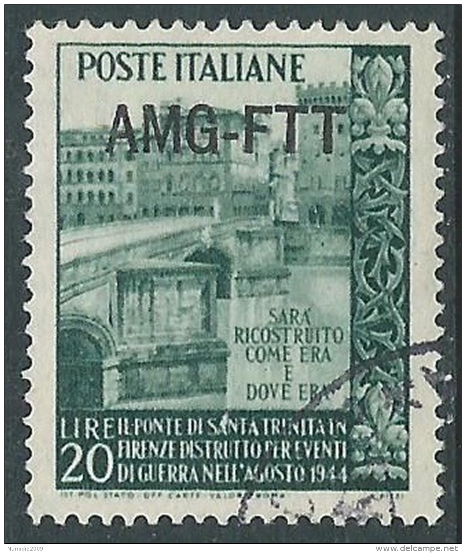 1949 TRIESTE A USATO TRINITA - L12 - Gebraucht