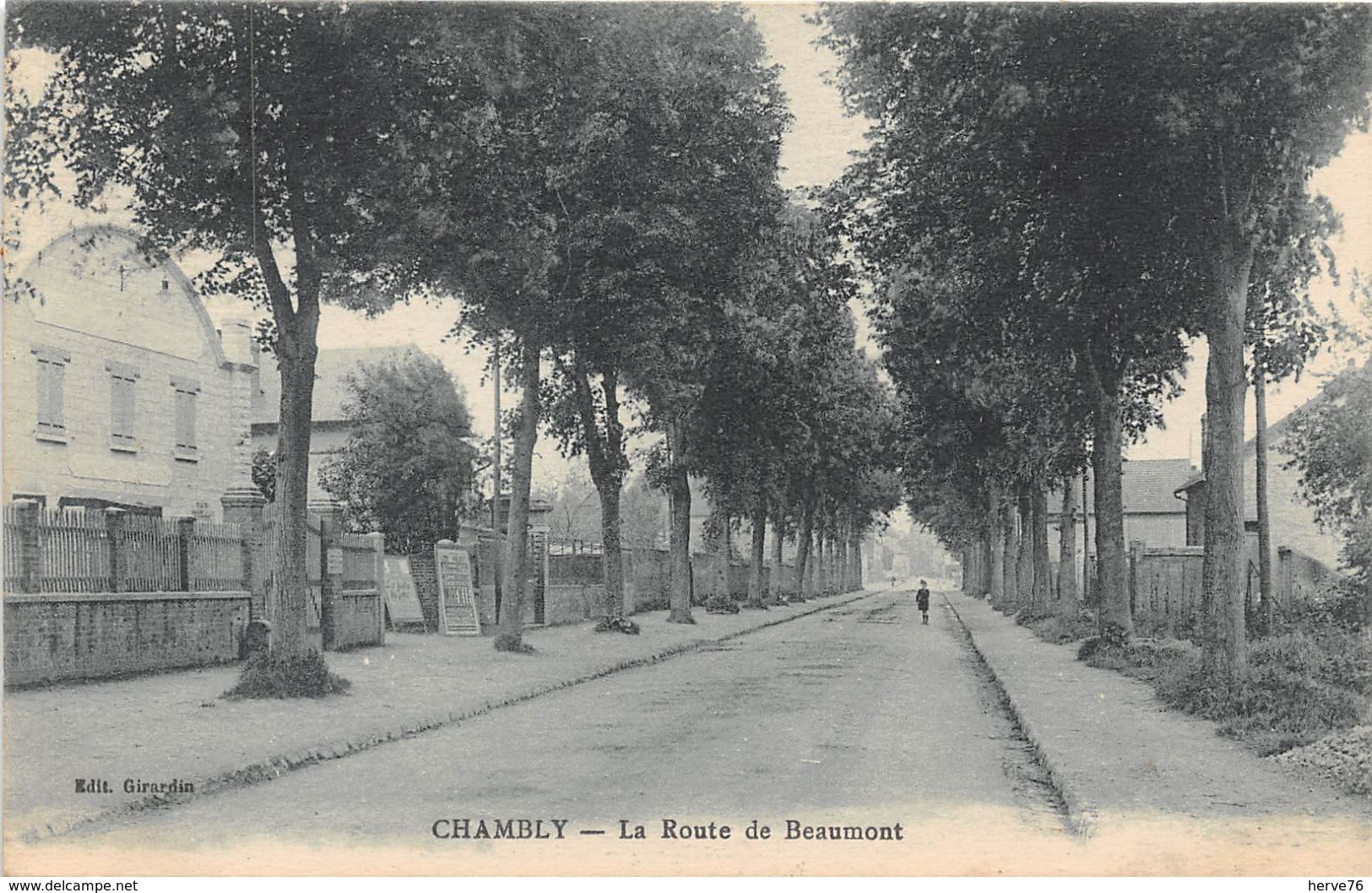 CHAMBLY - La Route De Beaumont - Autres & Non Classés