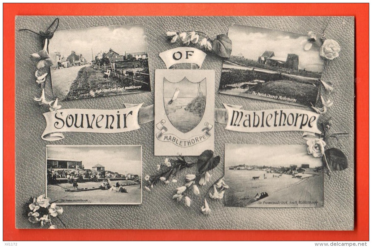 IAT-05  Souvenir Of  Mablethorpe, Multiview. Not Used - Altri & Non Classificati