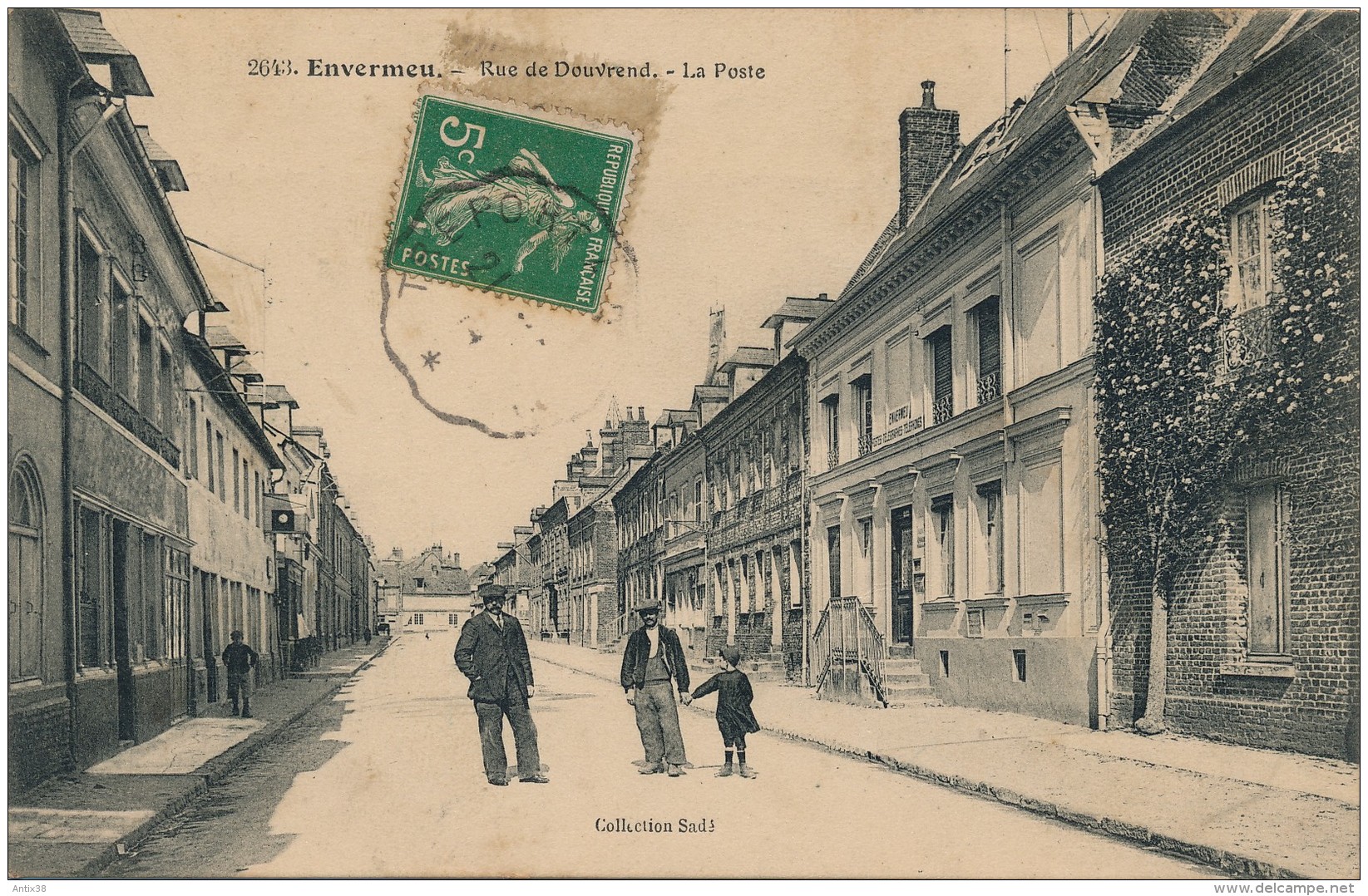 G66 - 76 - ENVERMEU - Seine-Maritime - Rue De Douvrend - La Poste - Envermeu