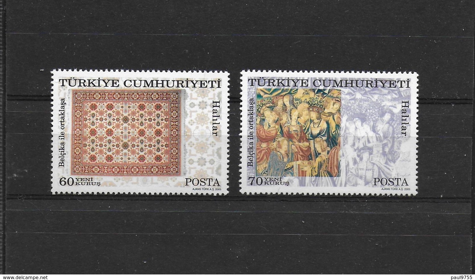 TURQUIE 2005 Y.T. 3176-3177  MNH/** - Unused Stamps