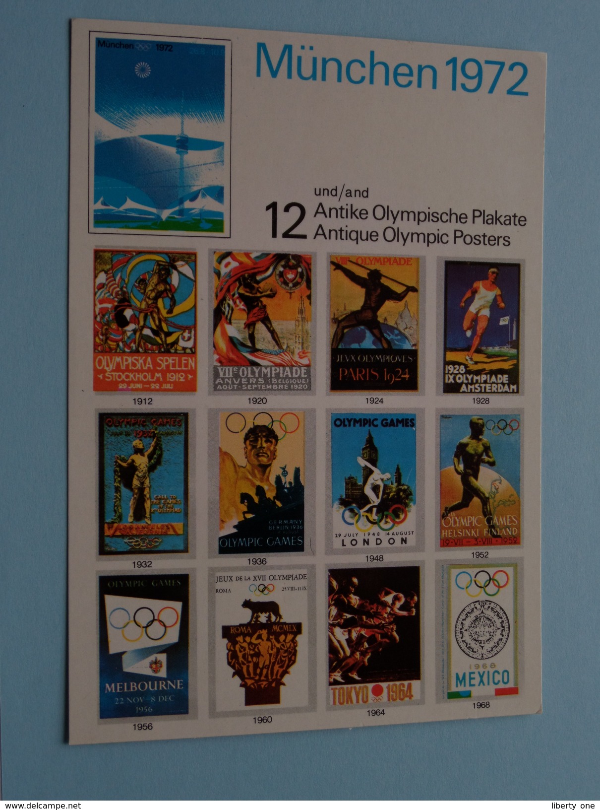 MÜNCHEN 1972 ( Zie Foto Voor Details ) !! - Olympic Games