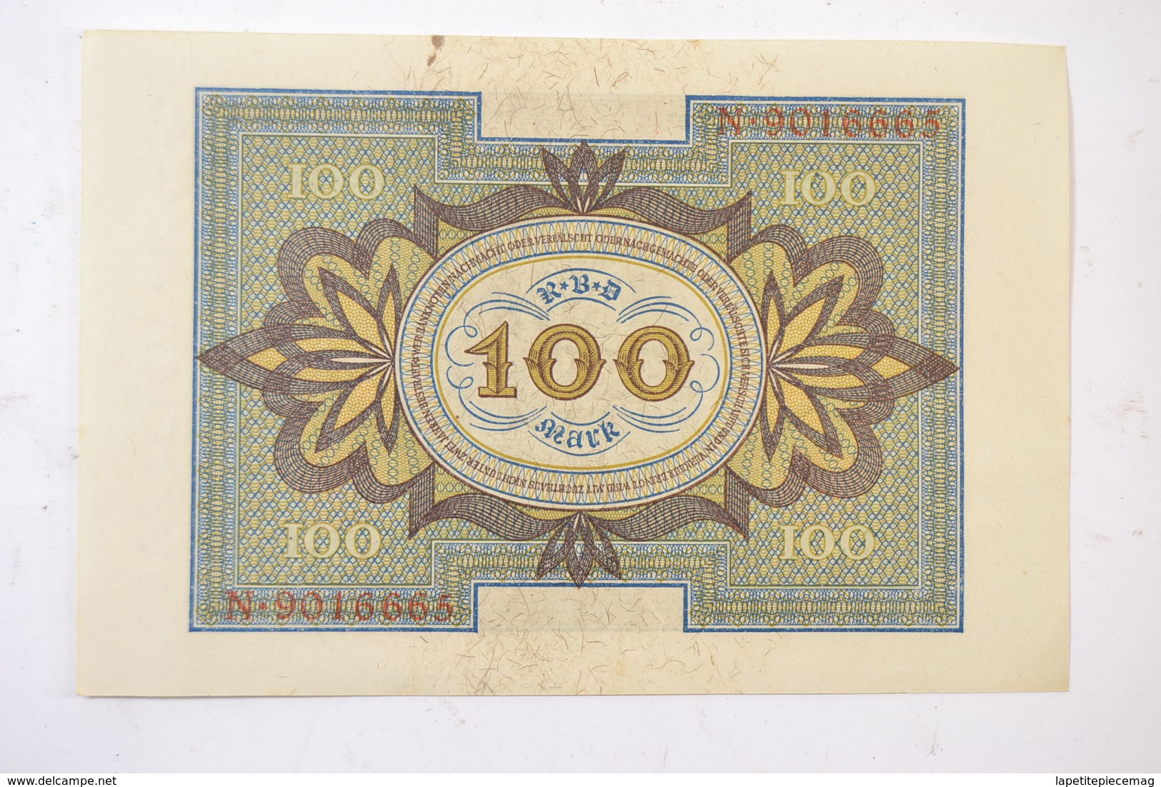 (AR10) 100 Hundert Mark 1920 Reichsbanknote - 100 Mark