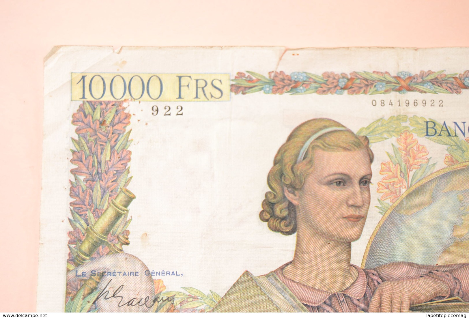 (AR10) 10000 Francs Génie Français DH.6-11-1952.DH. 1952 X3368 - 10 000 F 1945-1956 ''Génie Français''