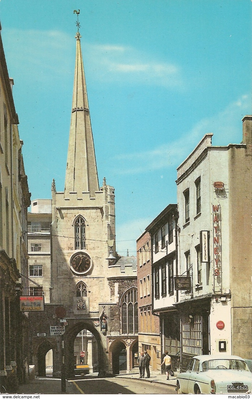 Angleterre  :  Bristol  St John's  Church And The City Gate   Réf 2754 - Bristol