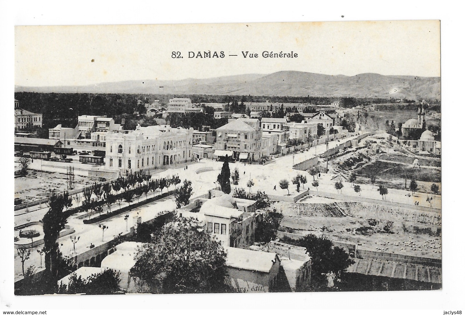 DAMAS  -  Vue Générale   -   - L 1 - Syria