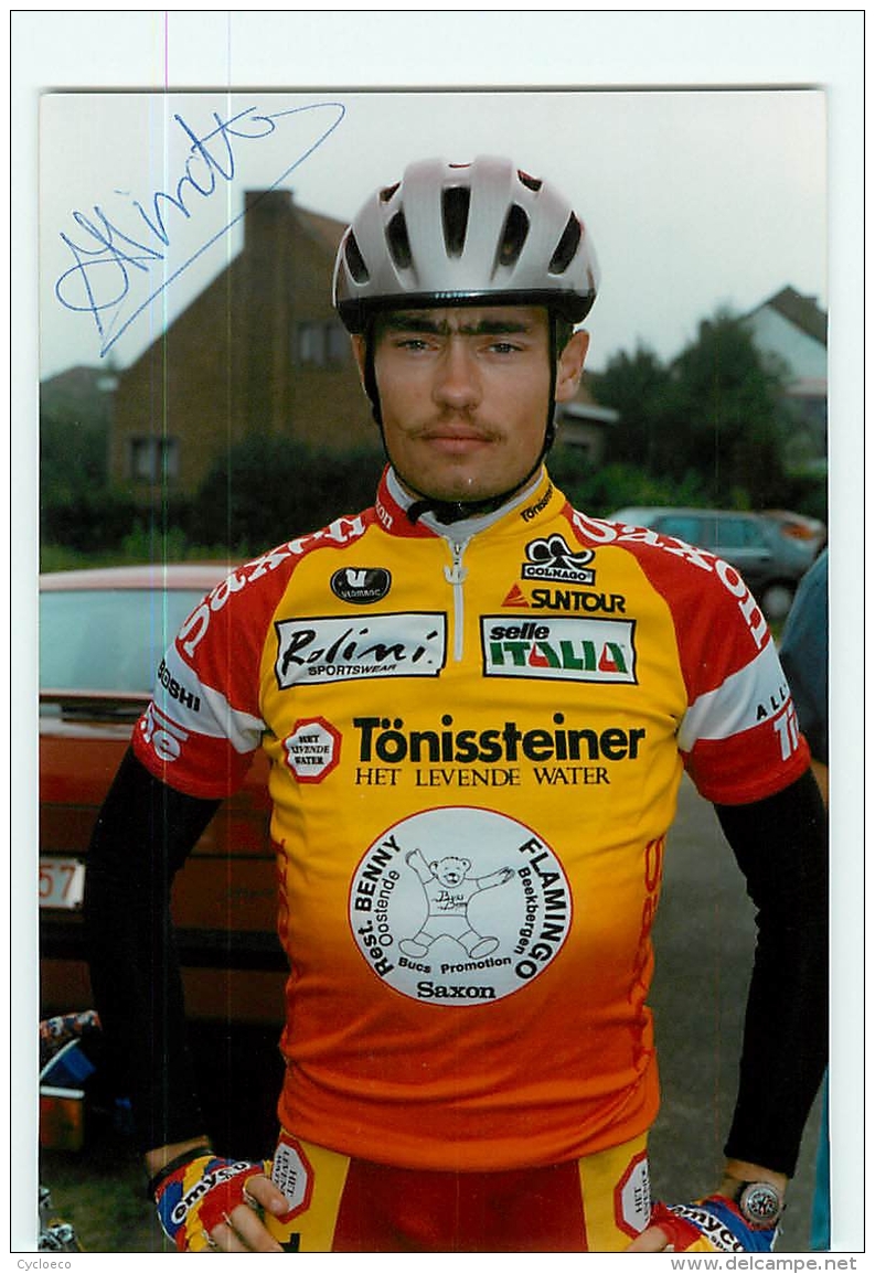 Andy MISSOTTEN , Autographe Manuscrit, Dédicace.  Cyclisme. Lire Descriptif. 2 Scans. Tonissteiner - Ciclismo