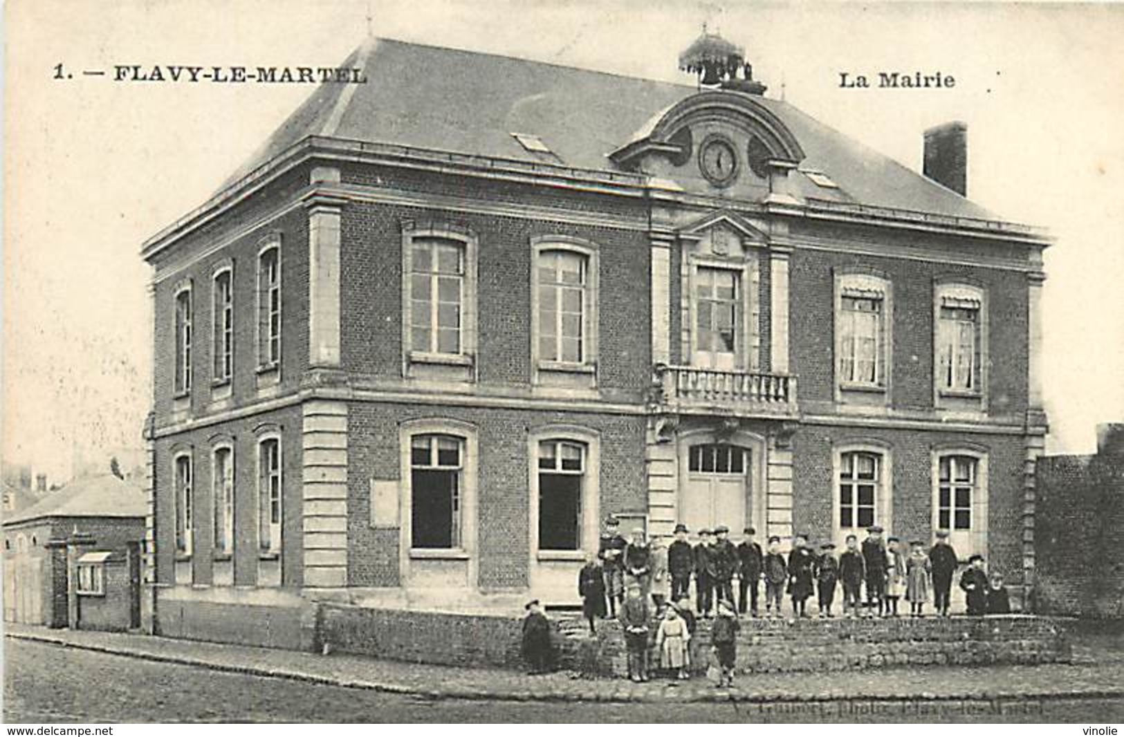 A-17-4306 : FLAVY-LE-MARTEL. LA MAIRIE - Sonstige & Ohne Zuordnung