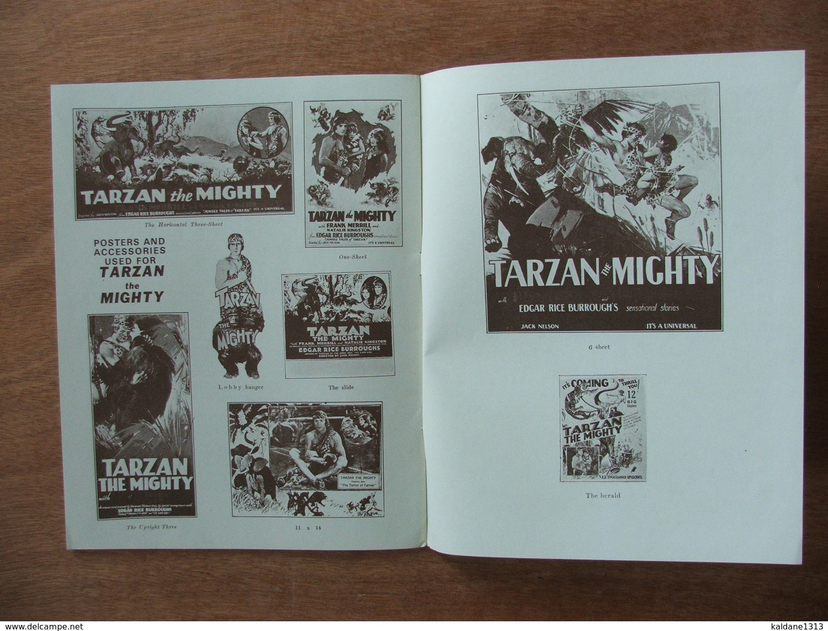 Tarzan The Mighty Burroughs Bulletin 33 Année 1974 Tarzan The Mighty - Autres & Non Classés