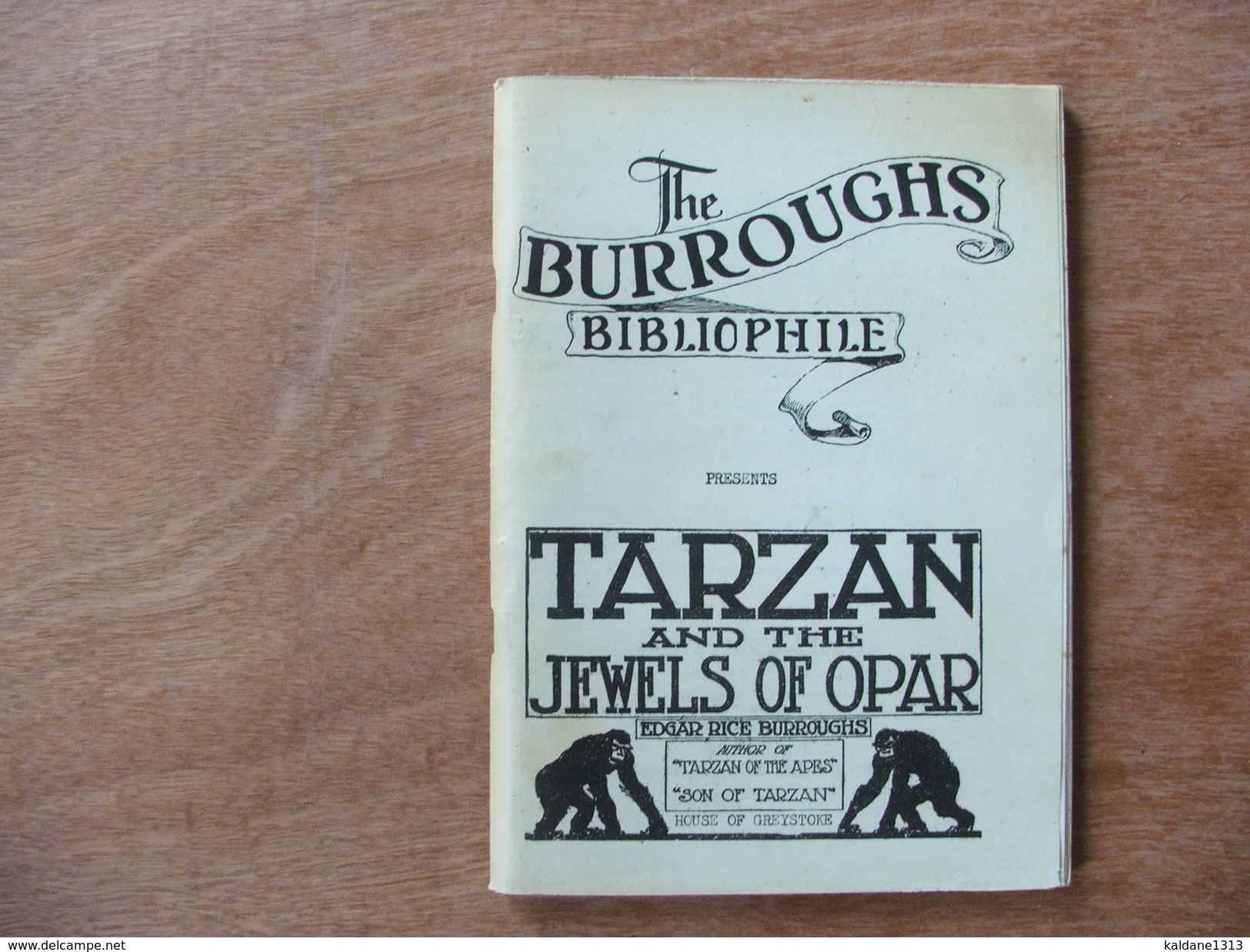 Tarzan And The Jewels Of Opar House Of Greystoke 1964 - Autres & Non Classés