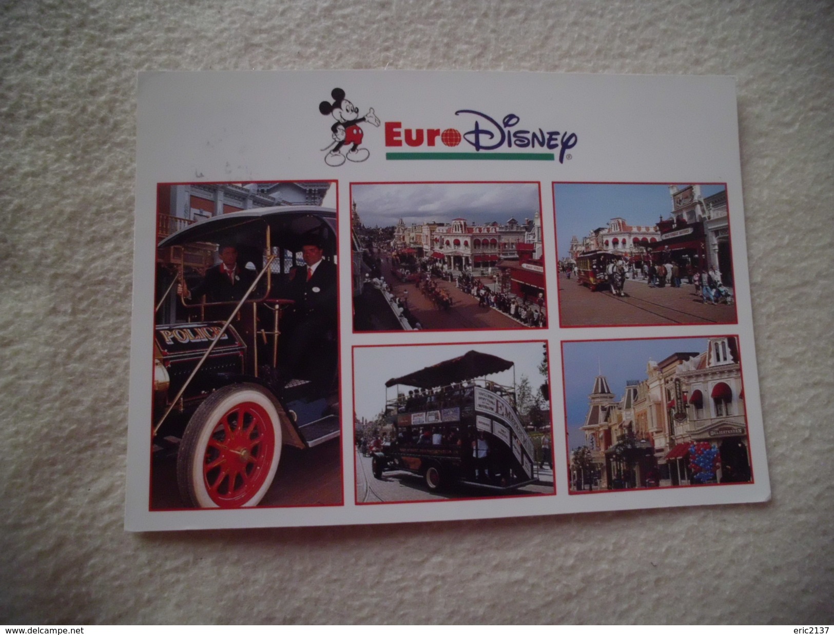 EURO DISNEY ...MAIN STREET - Disneyland