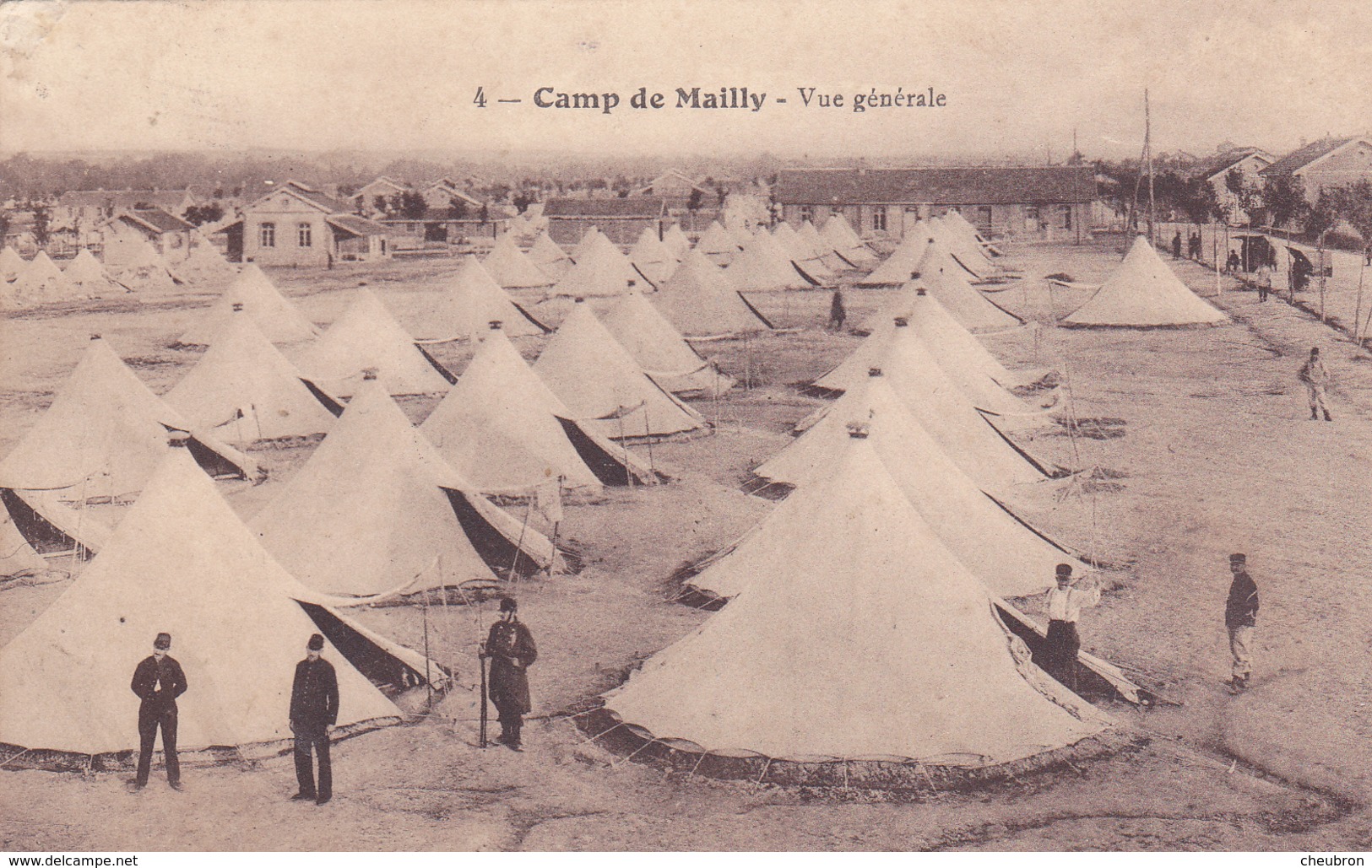 10. MAILLY LE CAMP. CPA . VUE GALERNE. TEXTE - Mailly-le-Camp