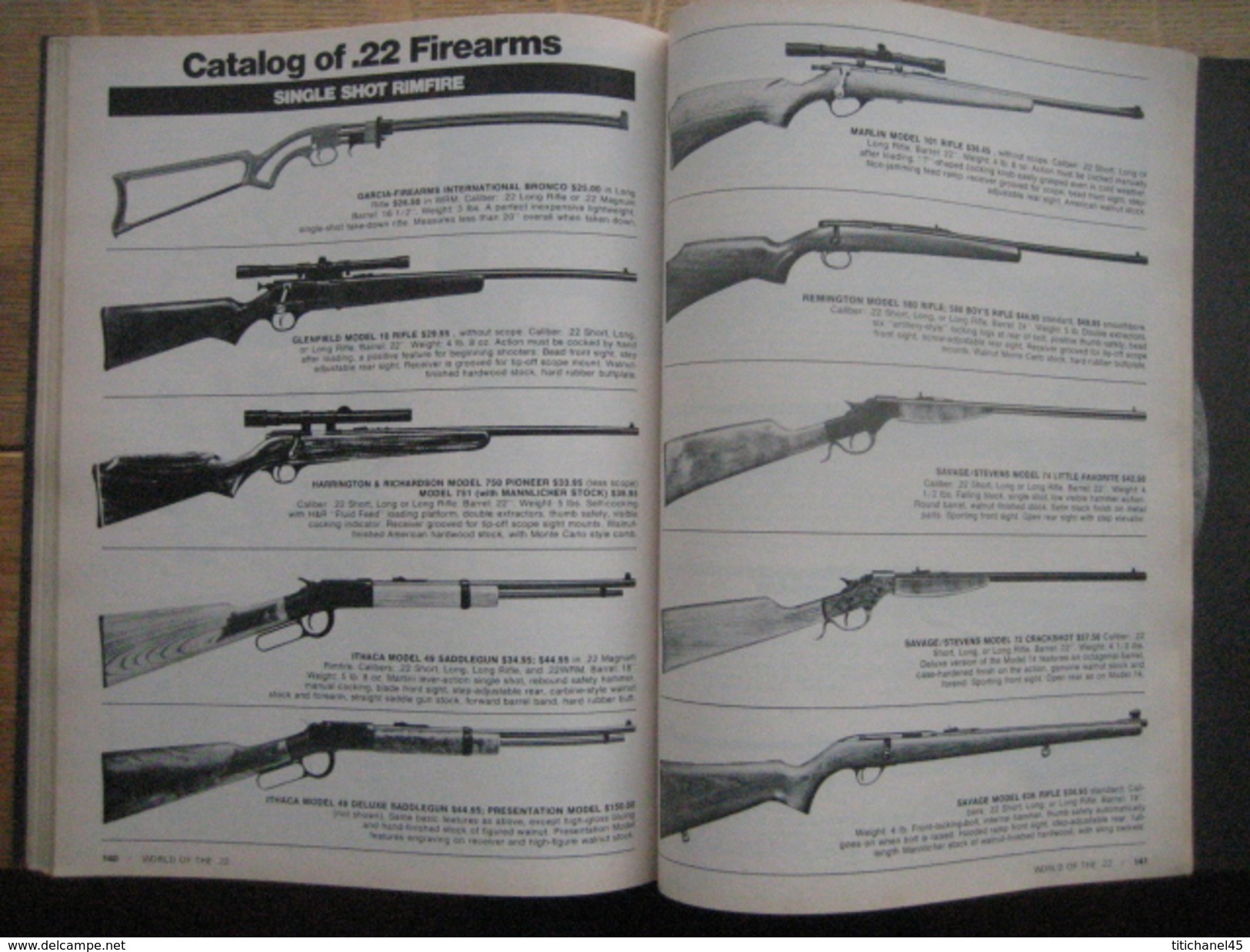 Rare WONDERFUL WORLD OF THE .22 by John LACHUK - COMPLETE CATALOGING OF .22 RIFLES AND HANDGUNS - PRICES, SPECS