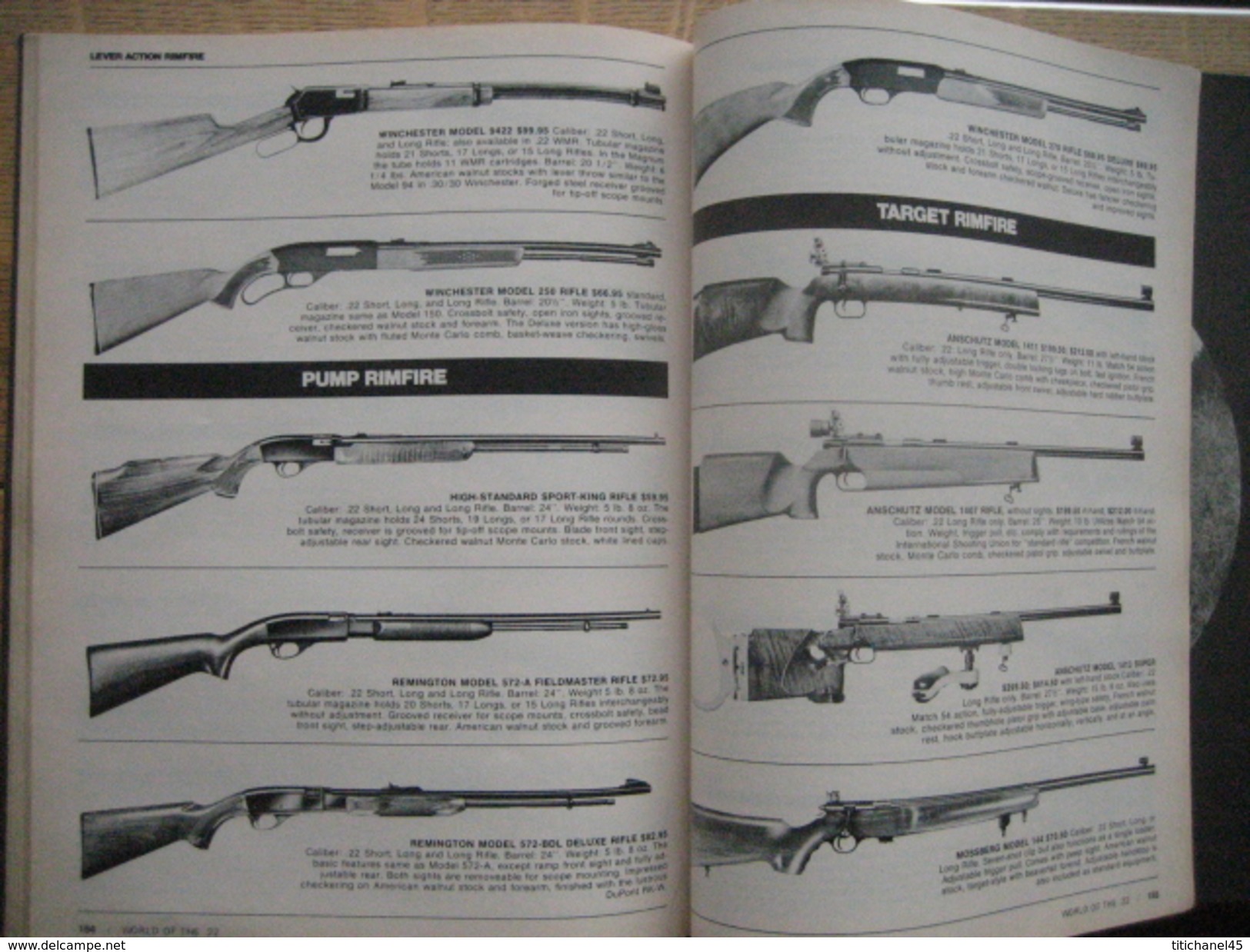 Rare WONDERFUL WORLD OF THE .22 by John LACHUK - COMPLETE CATALOGING OF .22 RIFLES AND HANDGUNS - PRICES, SPECS