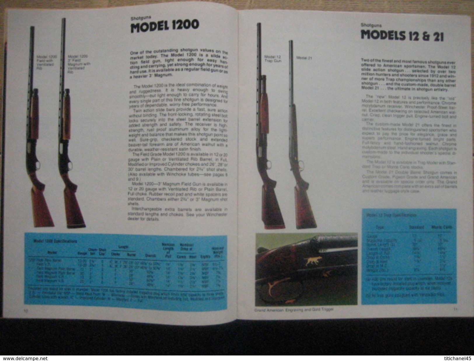 ARMES - MUNITIONS - Original 1976 WINCHESTER-WESTERN Sporting Firearms And Ammunition Catalog 40 Pages - Etats-Unis