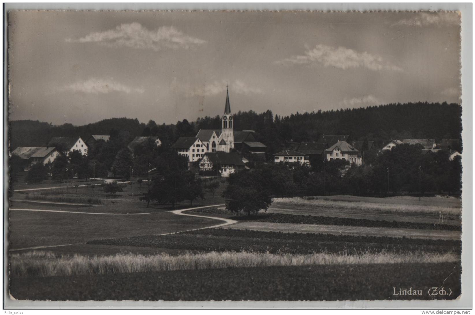 Lindau (Zürich) Stempel: Elgg - Photo: Hugo Kopp No. 6540 - Elgg