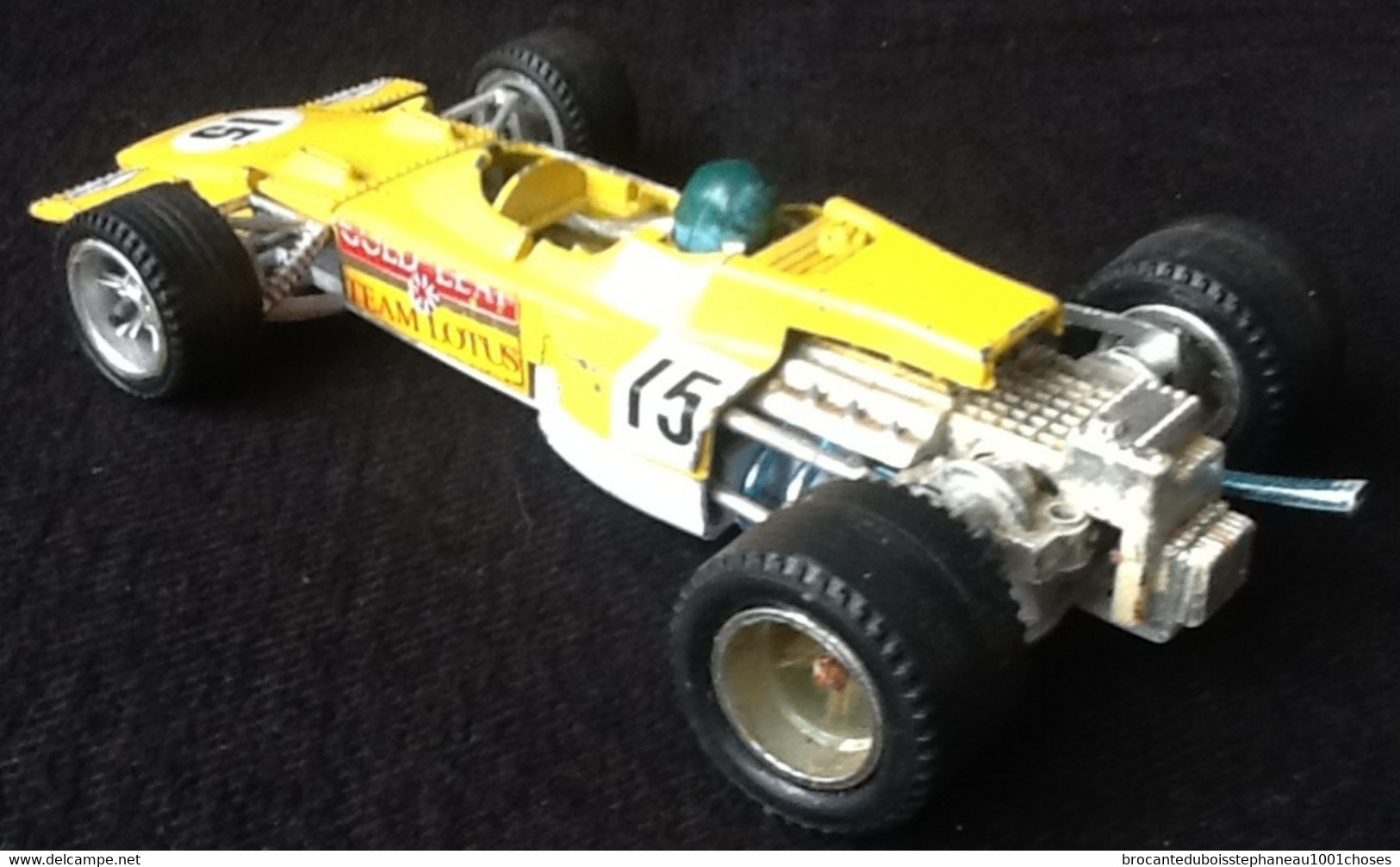 Voiture Miniature Lotus-Ford 72 F1  Mebetoys  GranPrix  (1972) - Scala 1:32