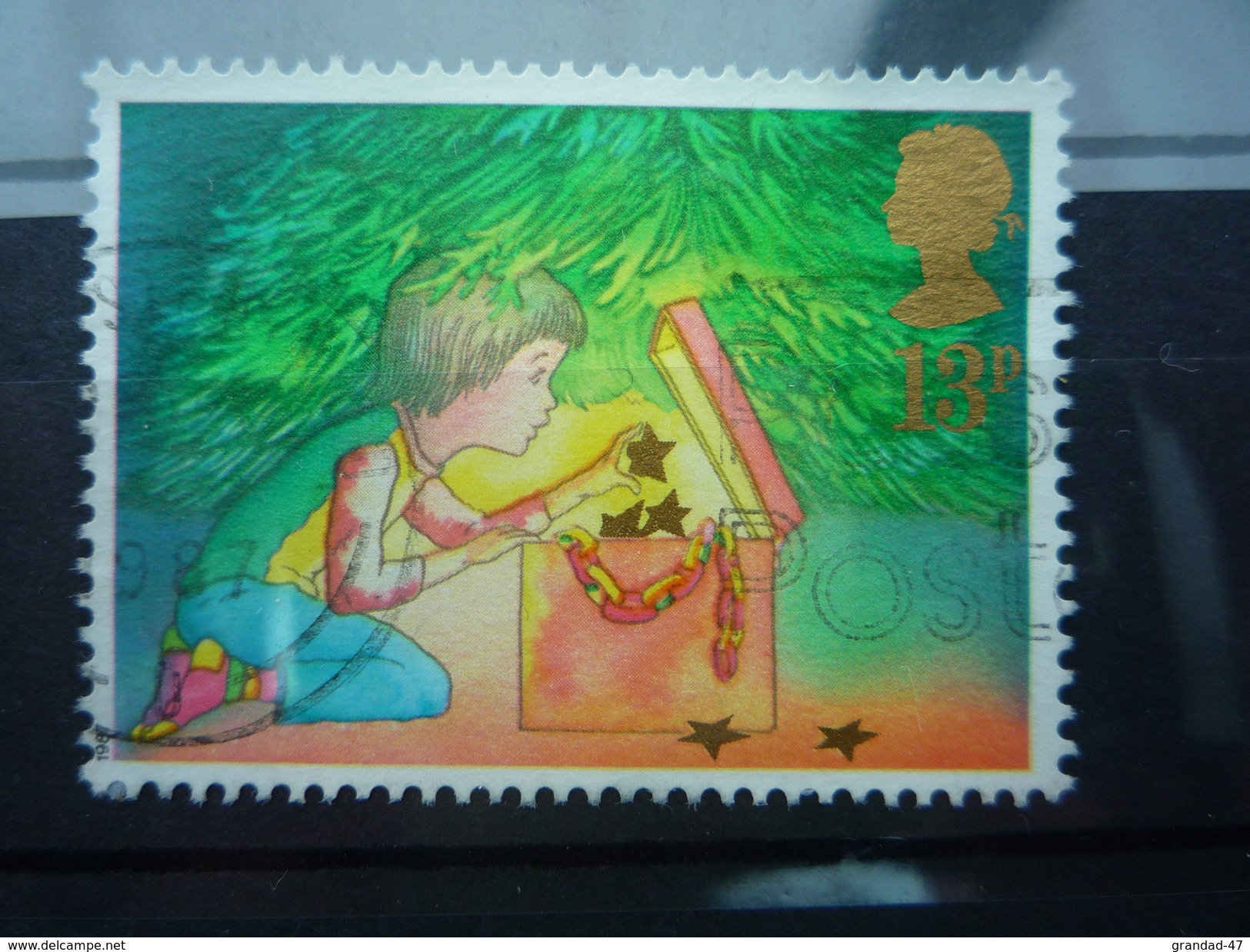 1987 Christmas SG 1375 - Used Stamps