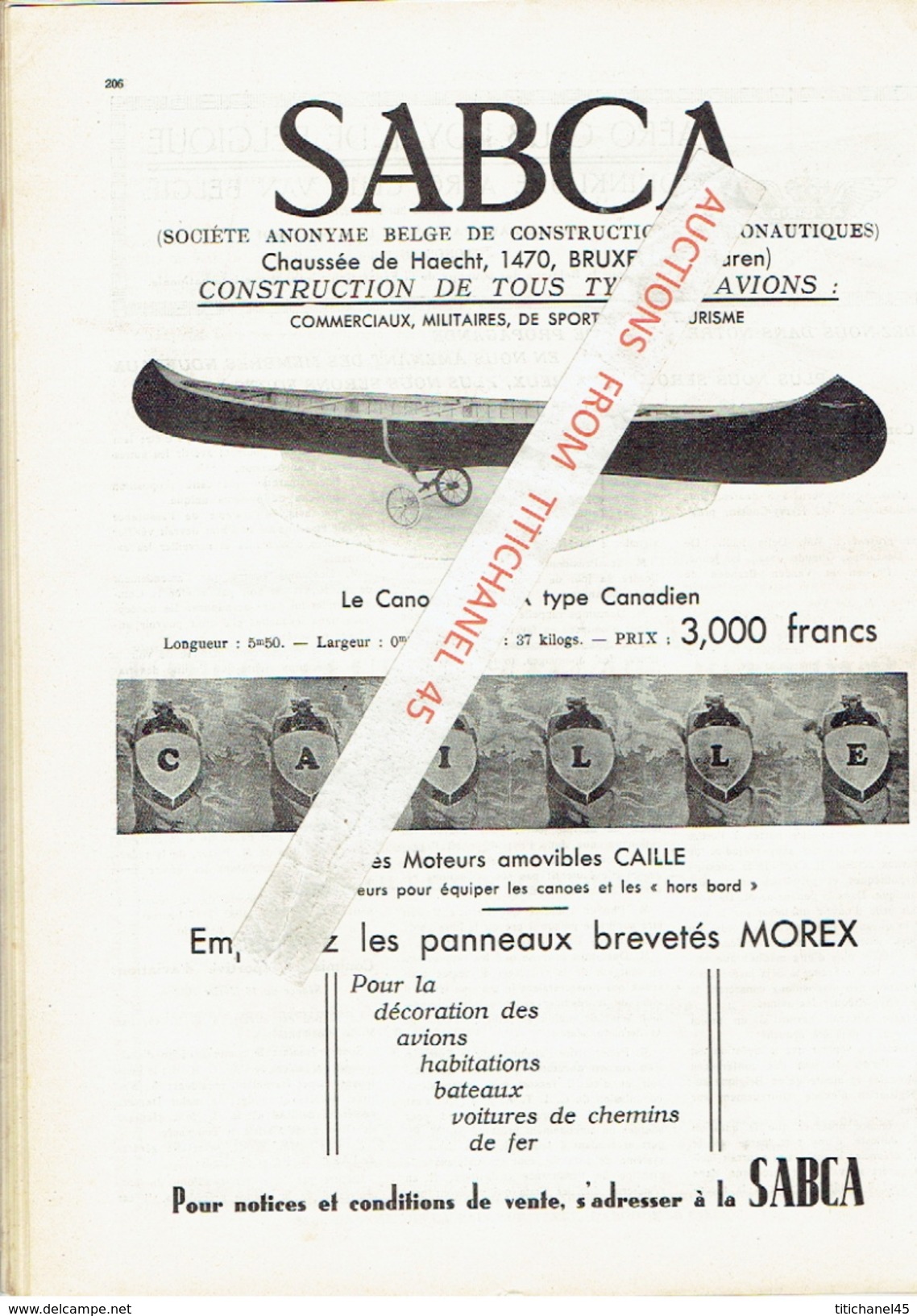 LA CONQUETE DE L'AIR 1932 n°4 -SABENA-CONGO-MINERVA-HYSPANO-SUIZA-BREDA 33-PICCARD-KIPFER-LOCKHEED SIRIUS-NORTHROP ALPHA