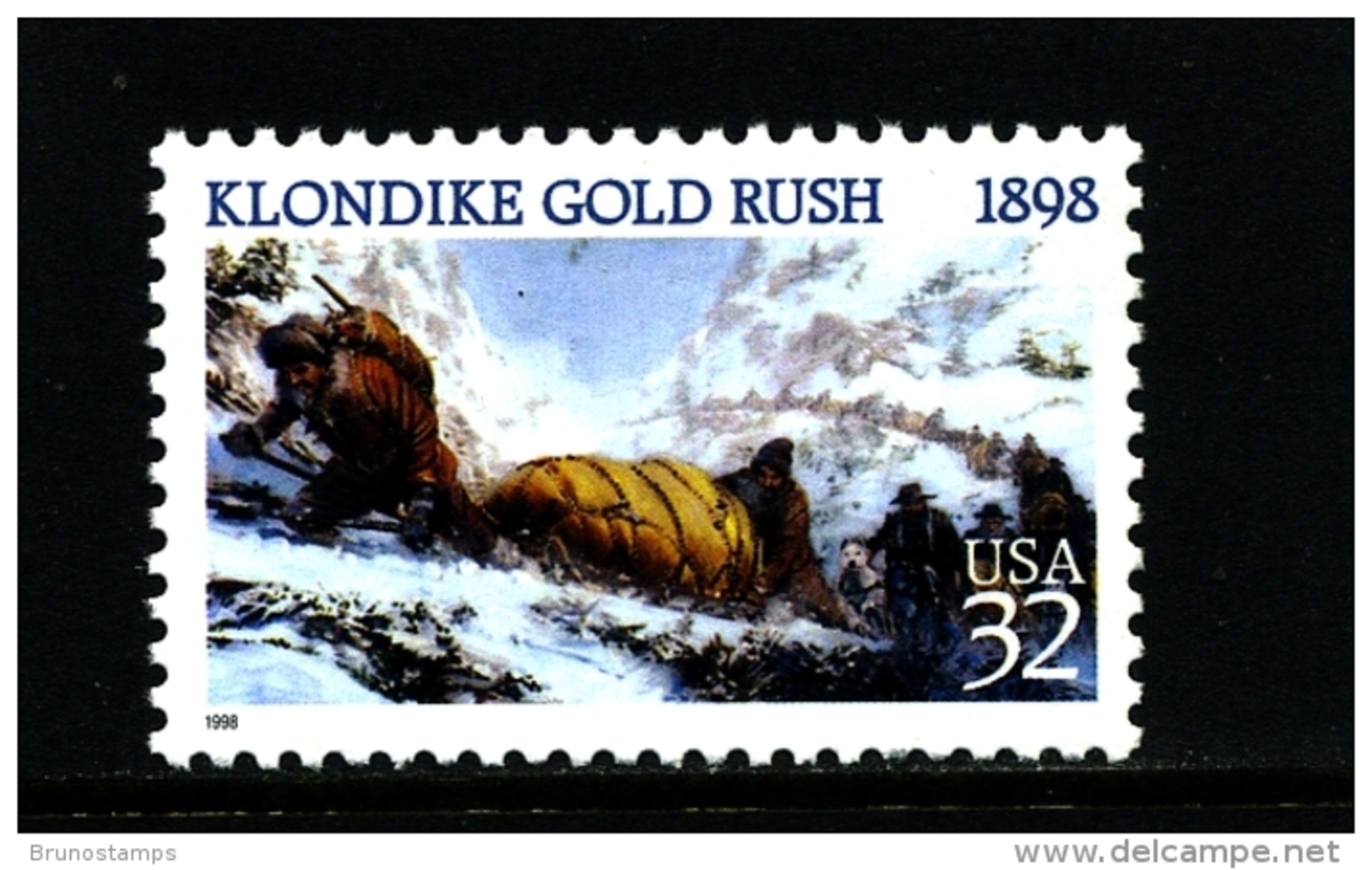 UNITED STATES/USA - 1998  KLONDIKE  GOLD RUSH  MINT NH - Nuovi