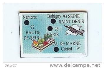 92 93 94 75  Magnet Le Gaulois Departement 92 93 94 75 PARIS - Magnetos