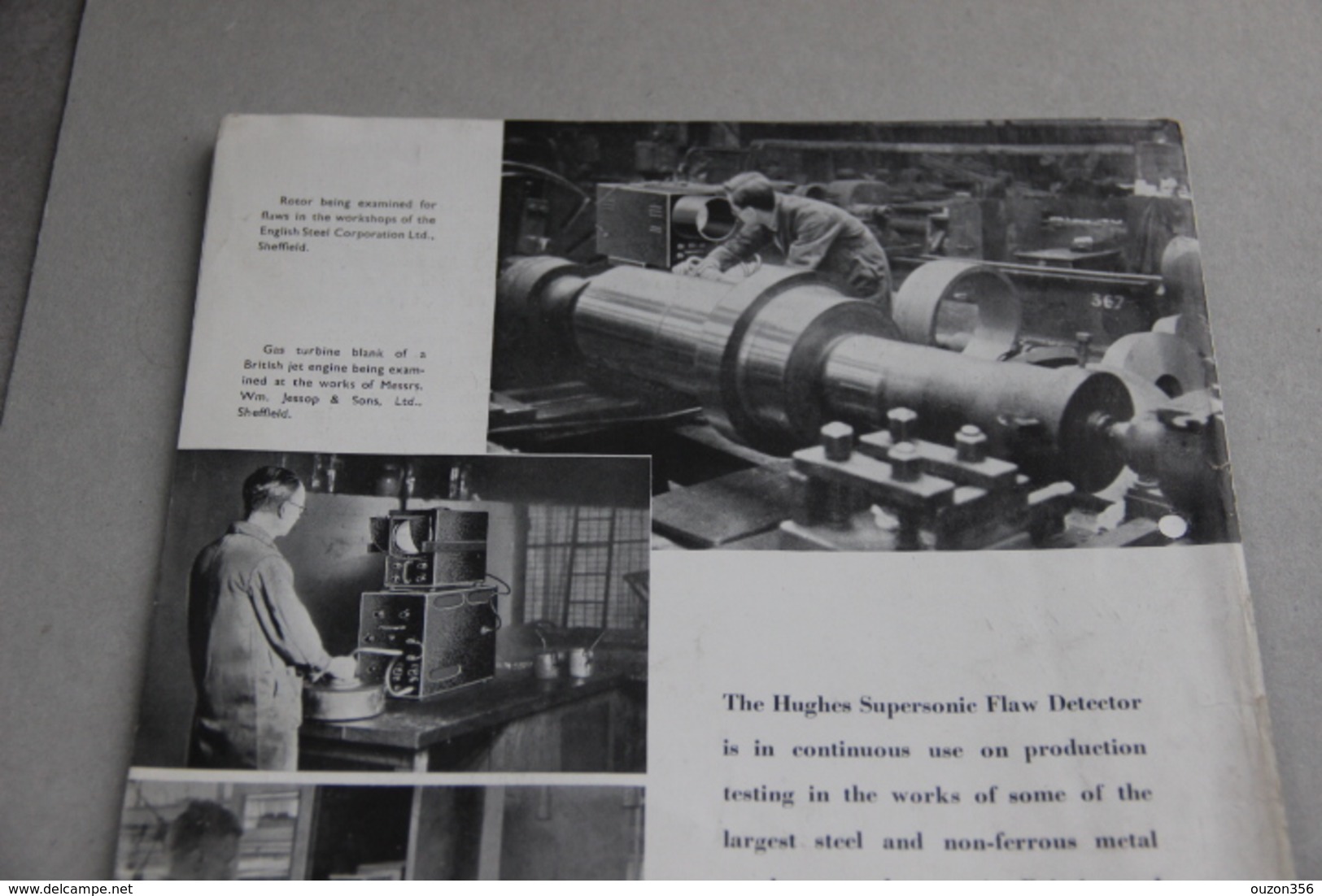 The Hughes Supersonic Flaw Detector (Le Détecteur De Faille Superconic Hughes Pour Metaux, Metallurgie) - Andere & Zonder Classificatie