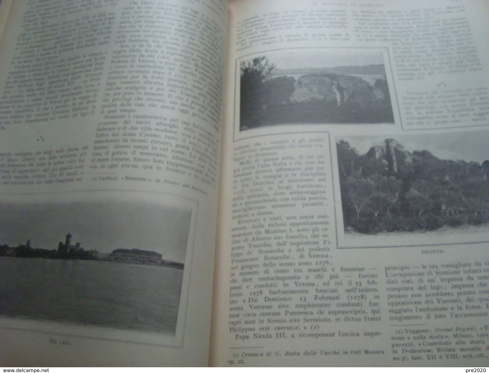 LA LETTURA 1902 SIRMIONE DESENZANO SALO' MATTANZA DEL TONNO - Autres & Non Classés