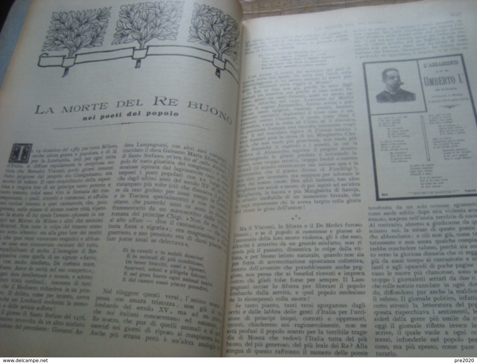 LA LETTURA 1902 SIRMIONE DESENZANO SALO' MATTANZA DEL TONNO