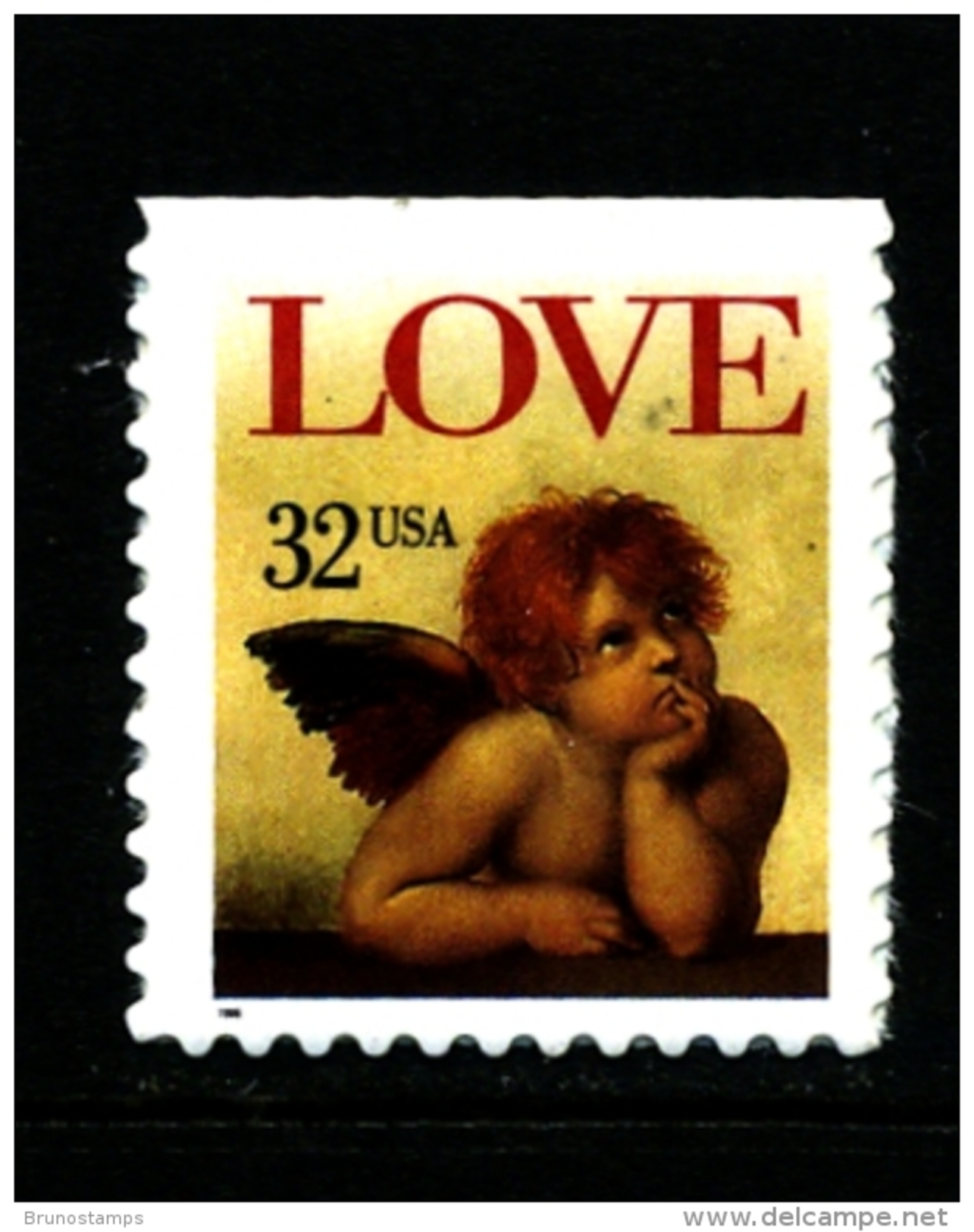 UNITED STATES/USA - 1996  LOVE  SELF ADHESIVE  MINT NH - Nuovi