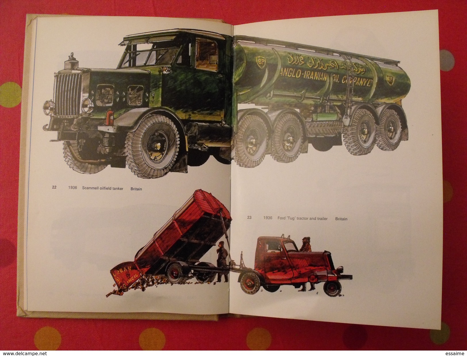 lorries trucks and vans since 1928. camions depuis 1928. Ingram bishop. 1975. en anglais. blandford