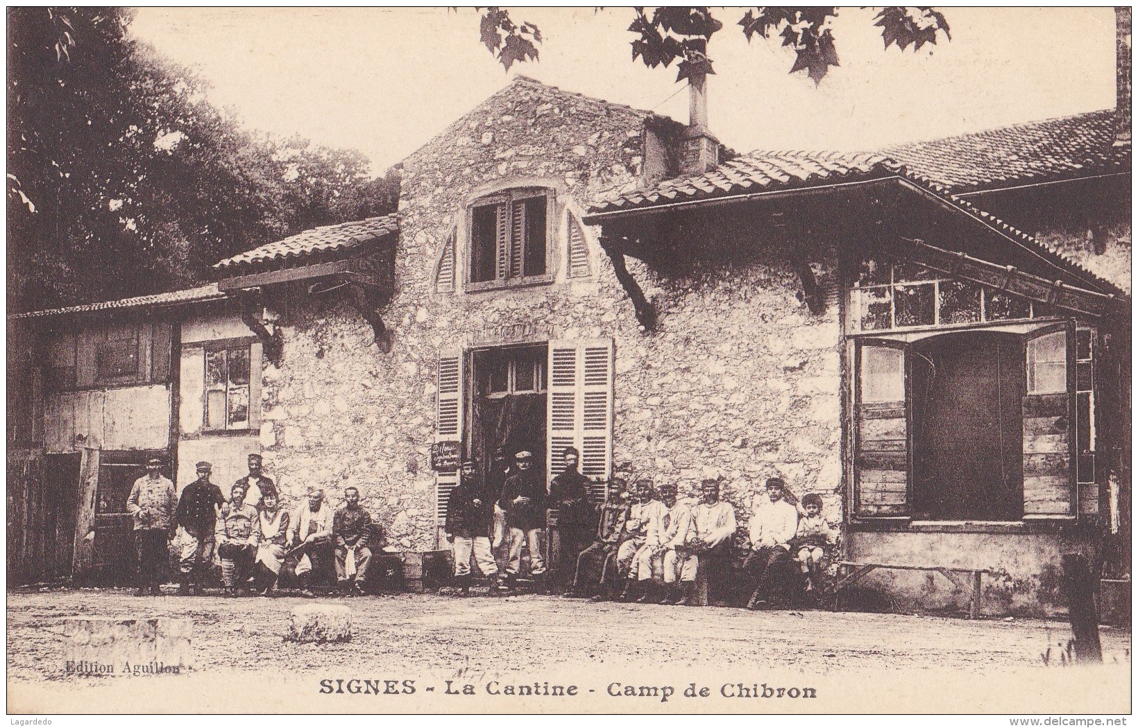 SIGNES LA CANTINE CAMP DE CHIBRON - Signes