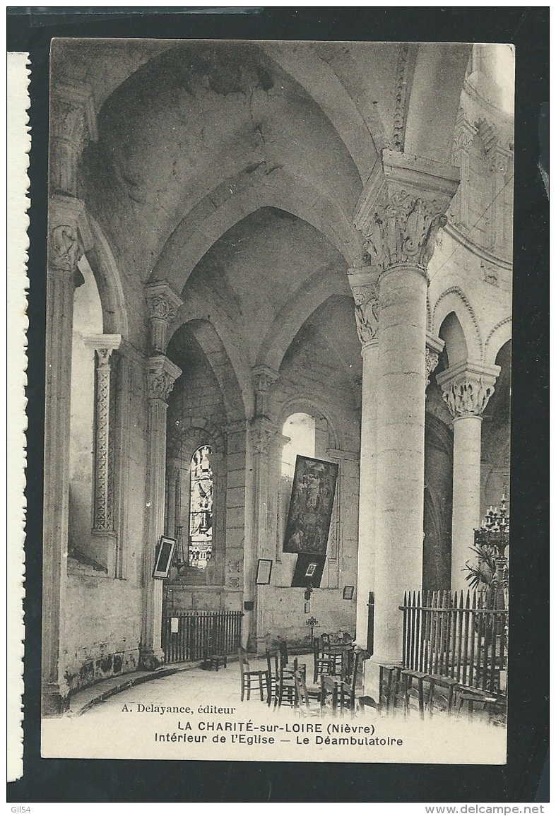 La Charité Sur Loire - Intérieur De L'église - Le Déambulatoire   - Daw2480 - La Charité Sur Loire