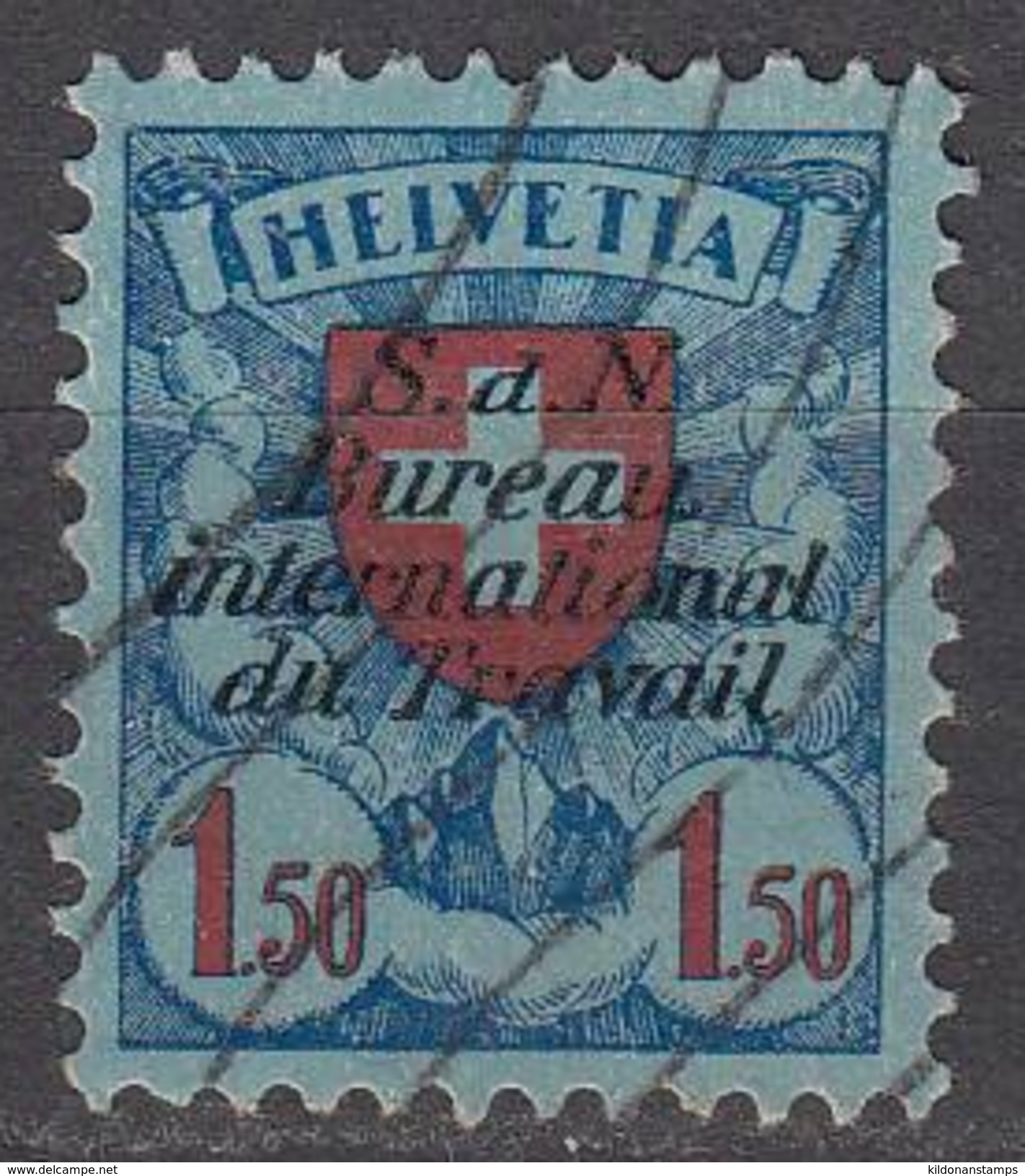 Switzerland 1925-42 Official, Cancelled, Sc# 3O29a, Mi 23z - Service