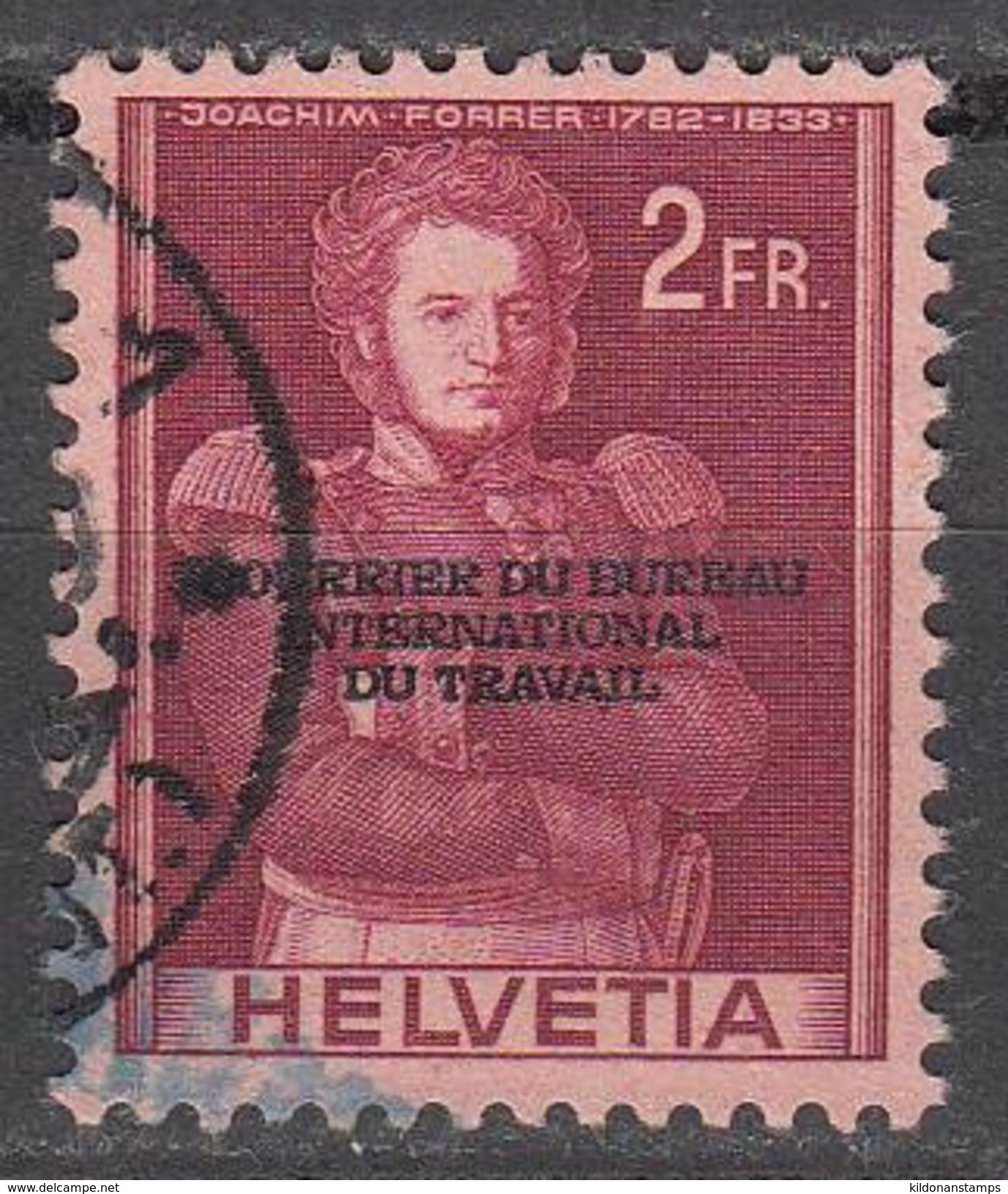 Switzerland 1944 Official, Cancelled Sc# 3O79, Mi 18 - Servizio