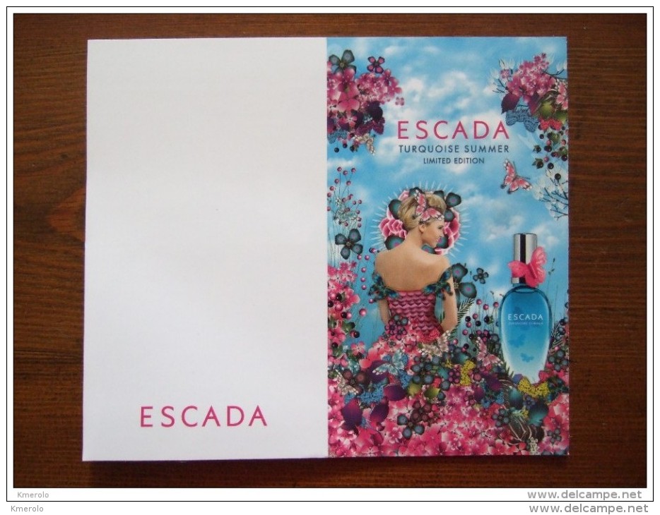 ESCADA Turquoise Summer Parfum Carte - Modern (from 1961)