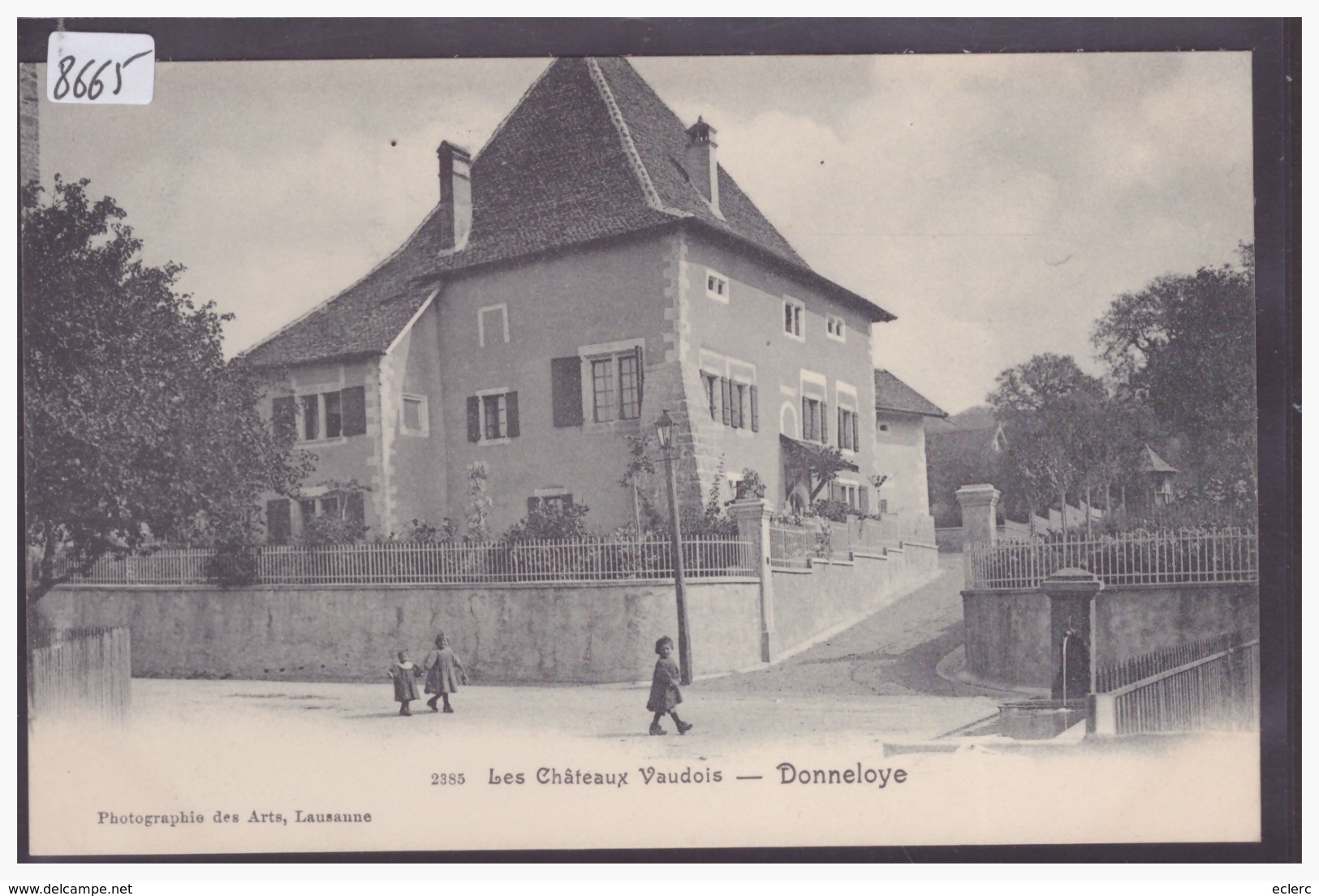 DISTRICT D'YVERDON - DONNELOYE - LE CHATEAU - TB - Donneloye