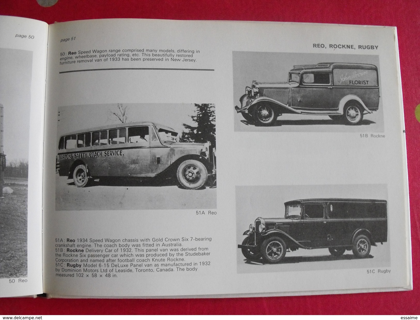 american trucks of the early thirties. 1930-1934. camions des années 1930. Warne 1974