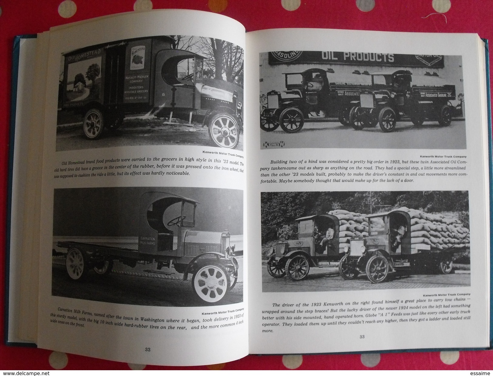 Relics Of The Road. Keen Kenworth Trucks 1915-55. Gini Rice 1973. En Anglais. Camions - Libri Sulle Collezioni