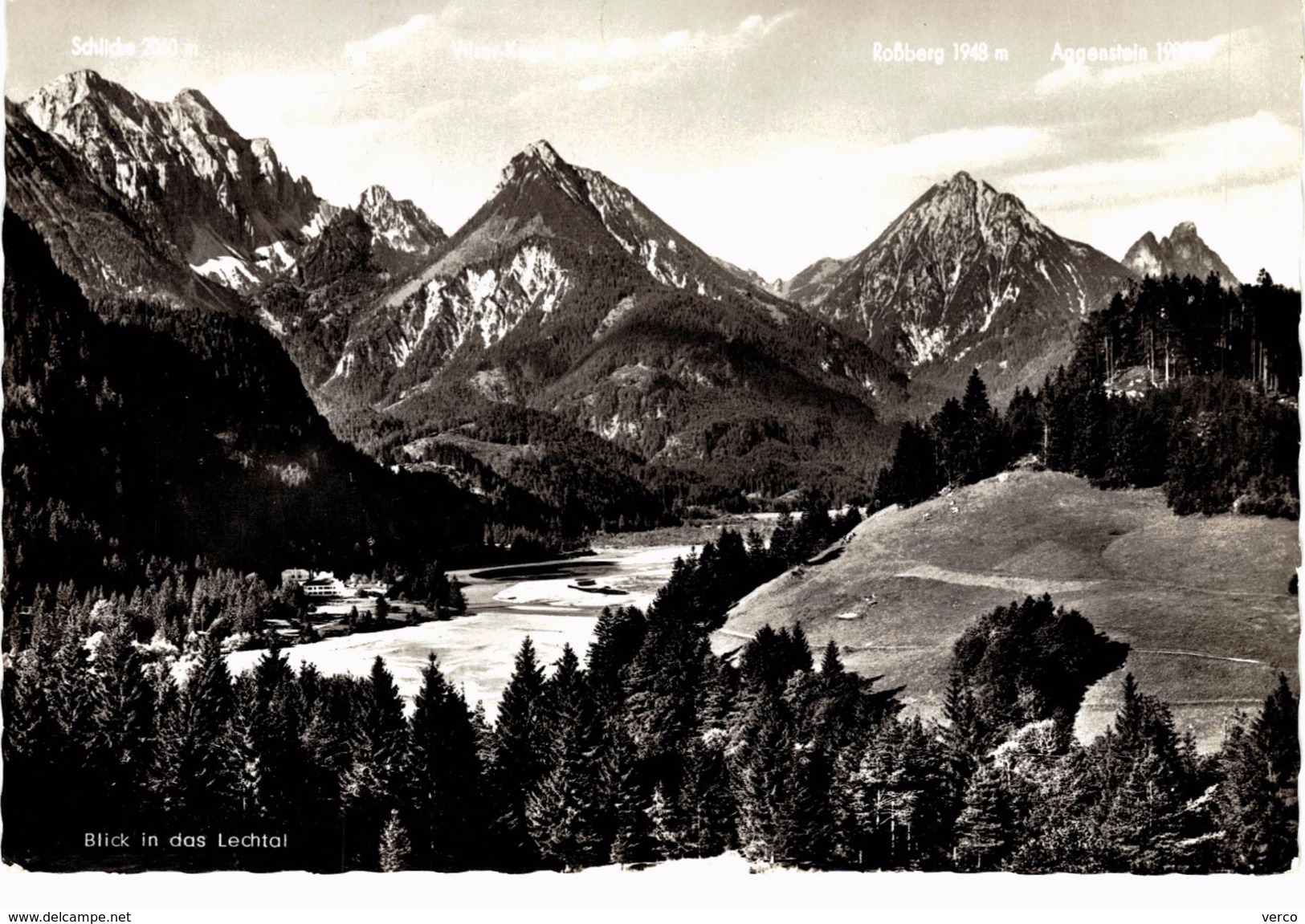 Carte Postale Ancienne De LECHTAL - Lechtal