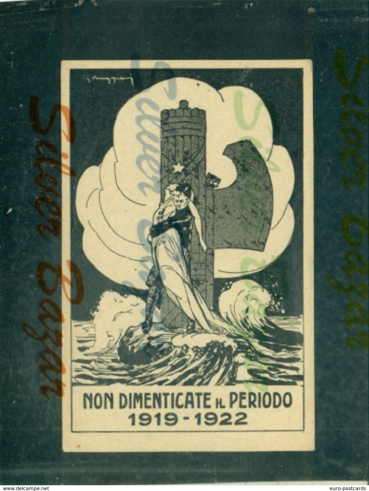 FASCISMO- NON DIMENTICATE IL PERIODO 1919-1922-ILLUSTRATORI- MUGGIANI - Altri & Non Classificati