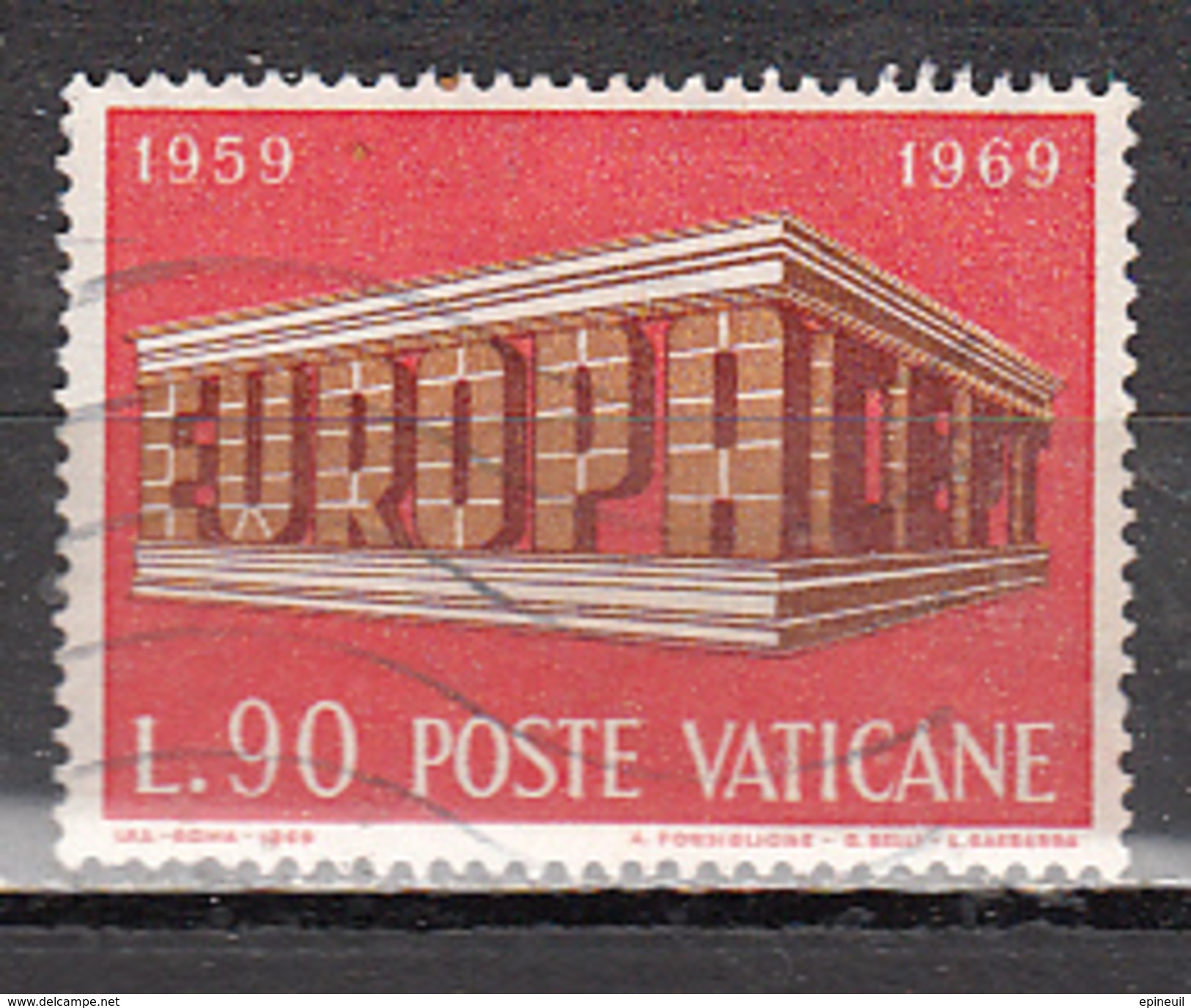 VATICAN ° YT N° 489 - Oblitérés