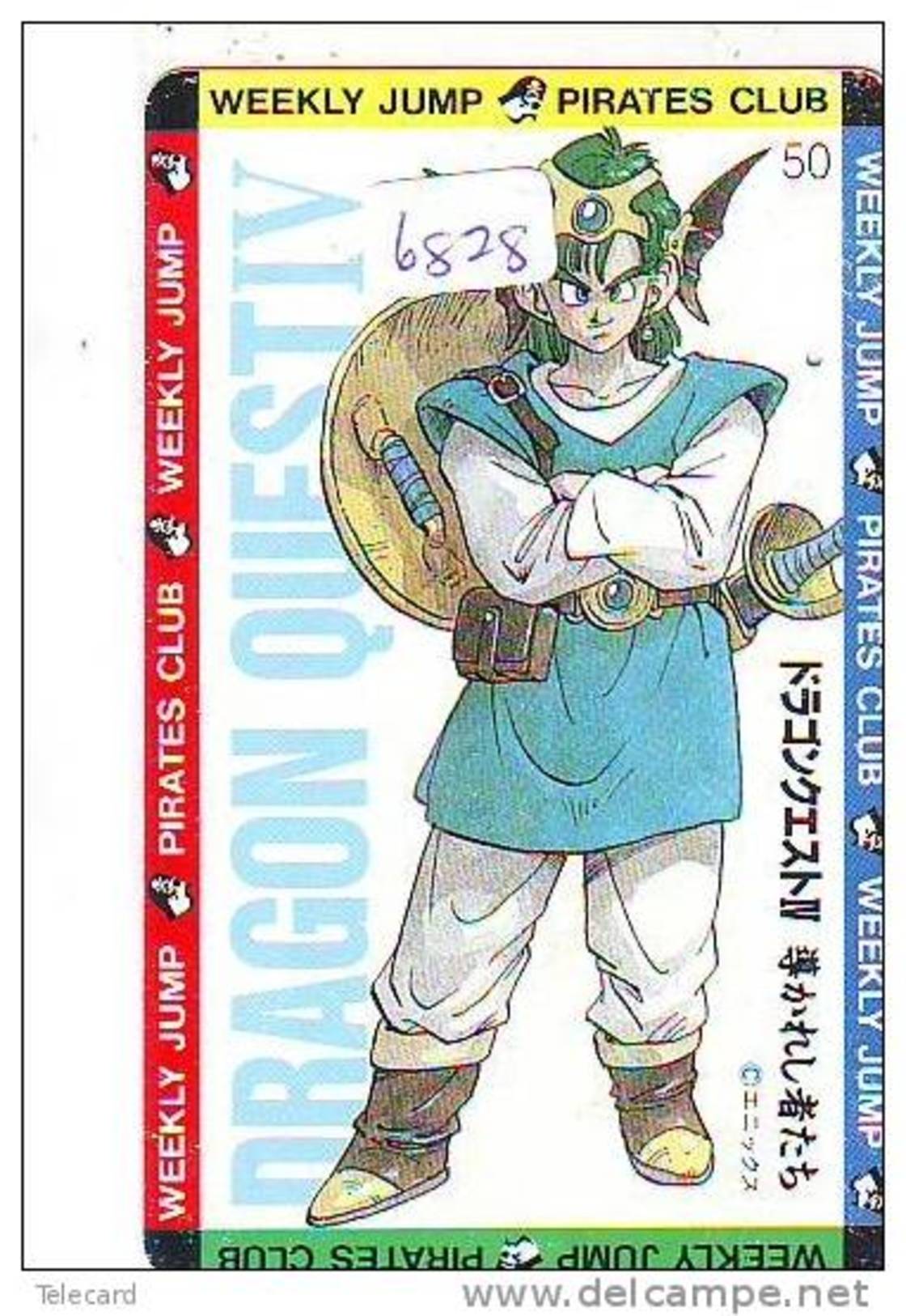 MANGA Télécarte Japon * Cinéma * ANIMATE * Animé (6828) TELEFONKARTE * MOVIE * PHONECARD JAPAN * DRAGON QUEST - BD