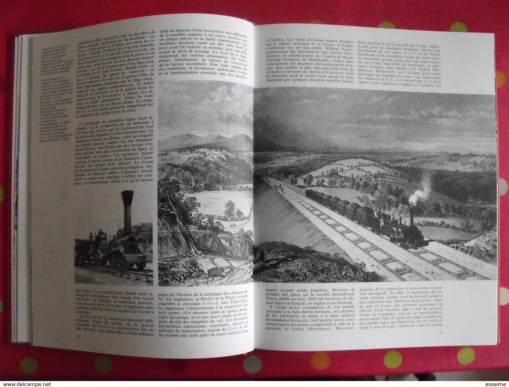 Chemins De Fer D'hier Et D'aujourd'hui. Nock. Albin Michel 1976. Trains Locomotive - Ferrocarril & Tranvías