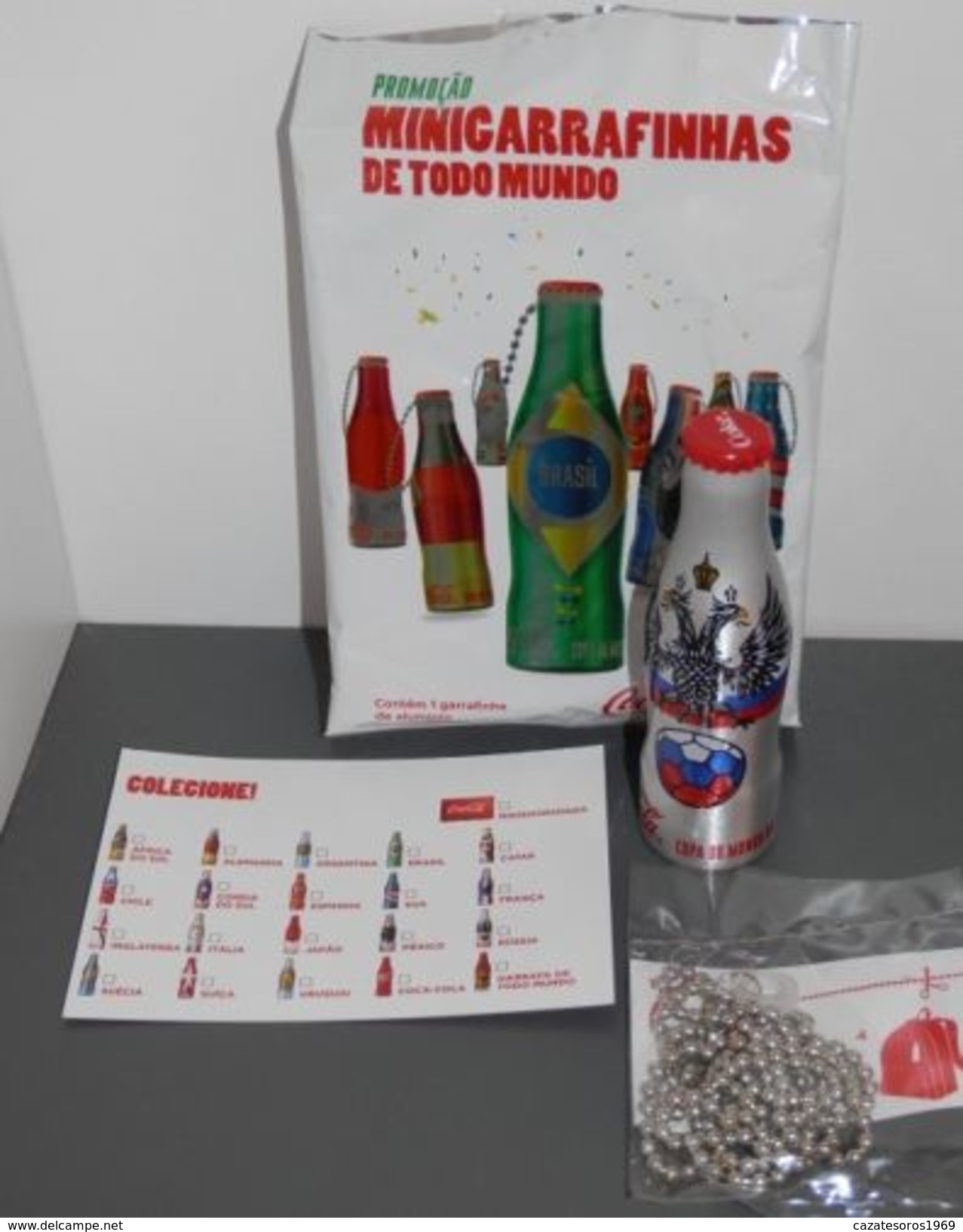 COCA-COLA  MINI BOUTEILLE   FIFA WORDL CUP  BRAZIL 2014 ( RUSSIA ) - Soda