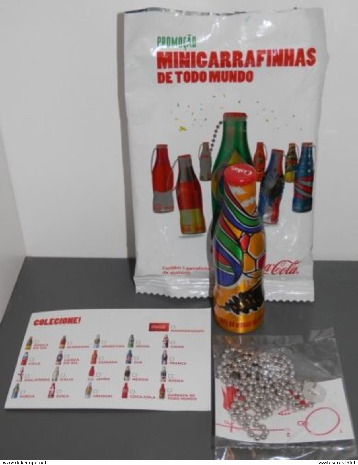 COCA-COLA  MINI BOUTEILLE   FIFA WORDL CUP  BRAZIL 2014 ( SOUTH AFRICA ) - Soda